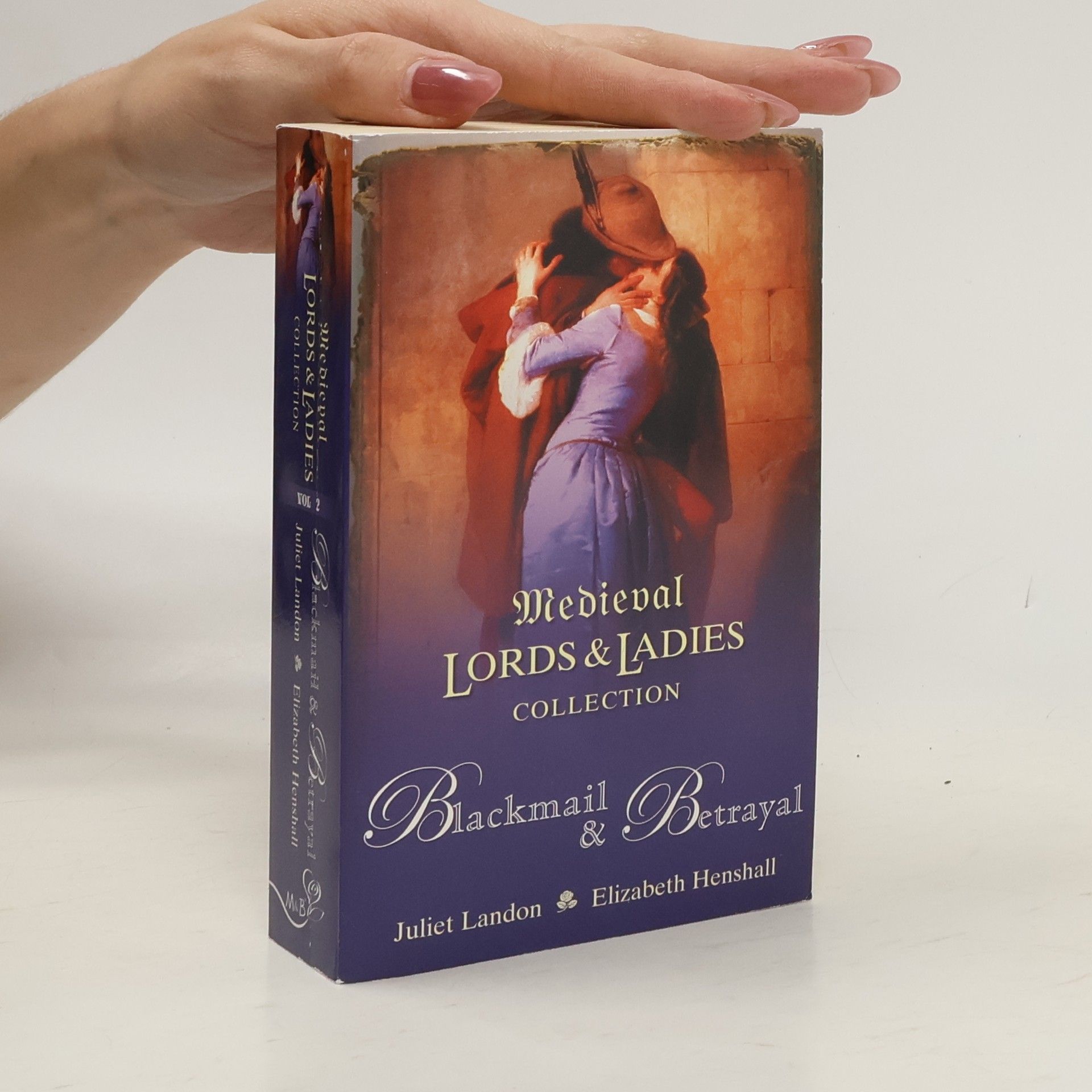 Juliet Landon WITH A Knight in Waiting AND Betrayed Hearts (Medieval Lords and Ladies Collection)