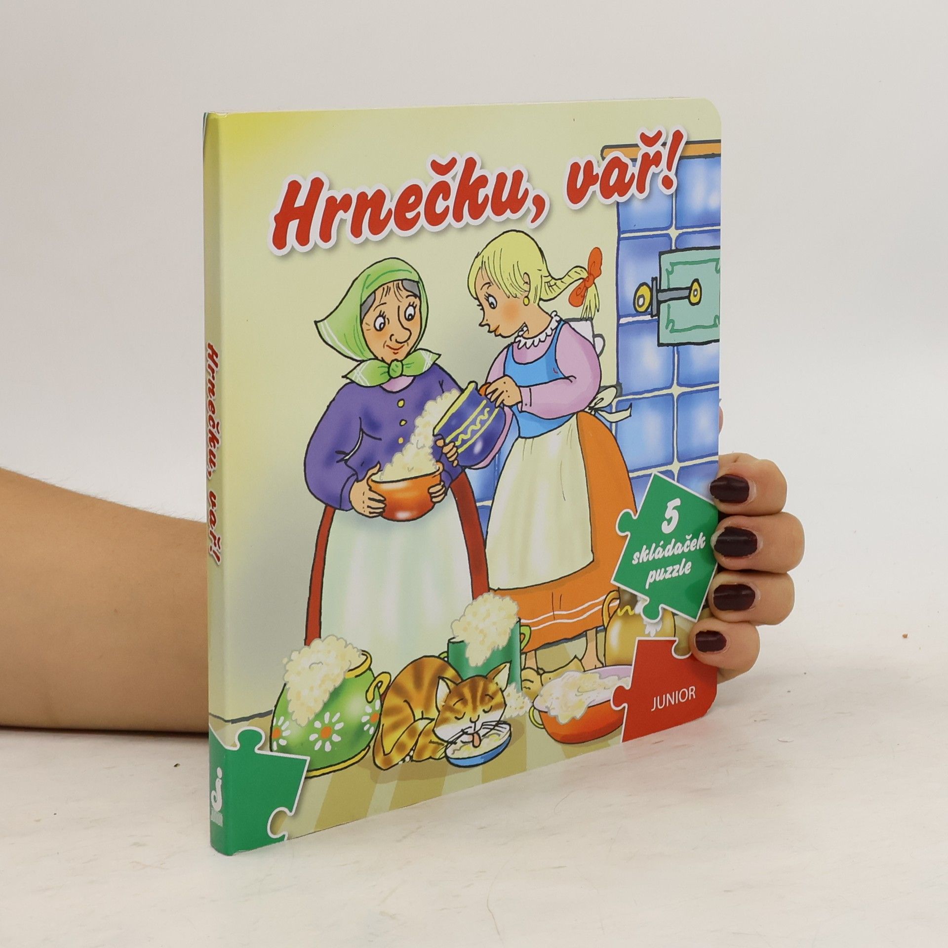 Junior Hrnečku, vař! - 5 skládaček puzzle