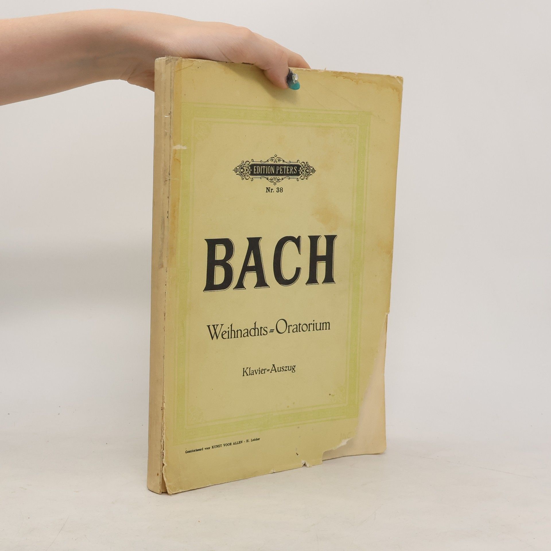 Johann Sebastian Bach Bach. Weihnachts-Oratorium