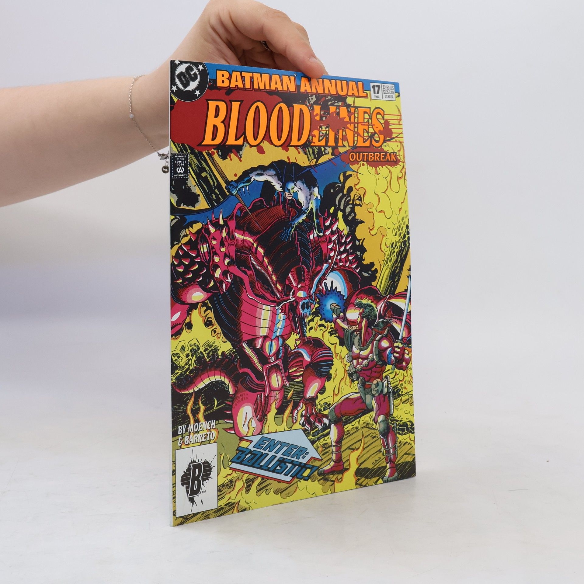 Doug Moench Batman Annual 17. Bloodlines Outbreak