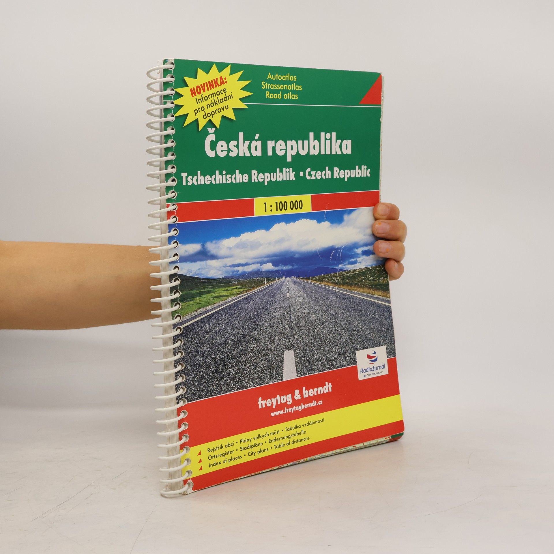 kolektiv Autoatlas Česká republika 1 : 100 000