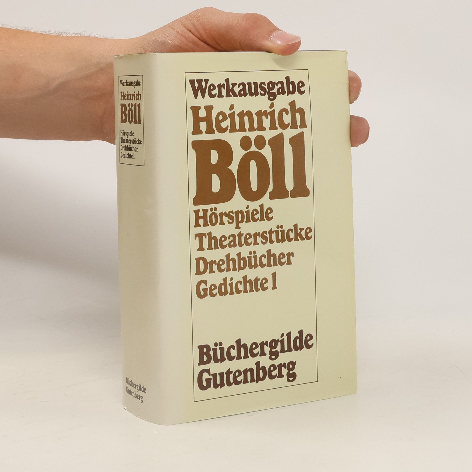 Heinrich Böll Hörspiele, Theaterstücke, Drehbücher, Gedichte 1