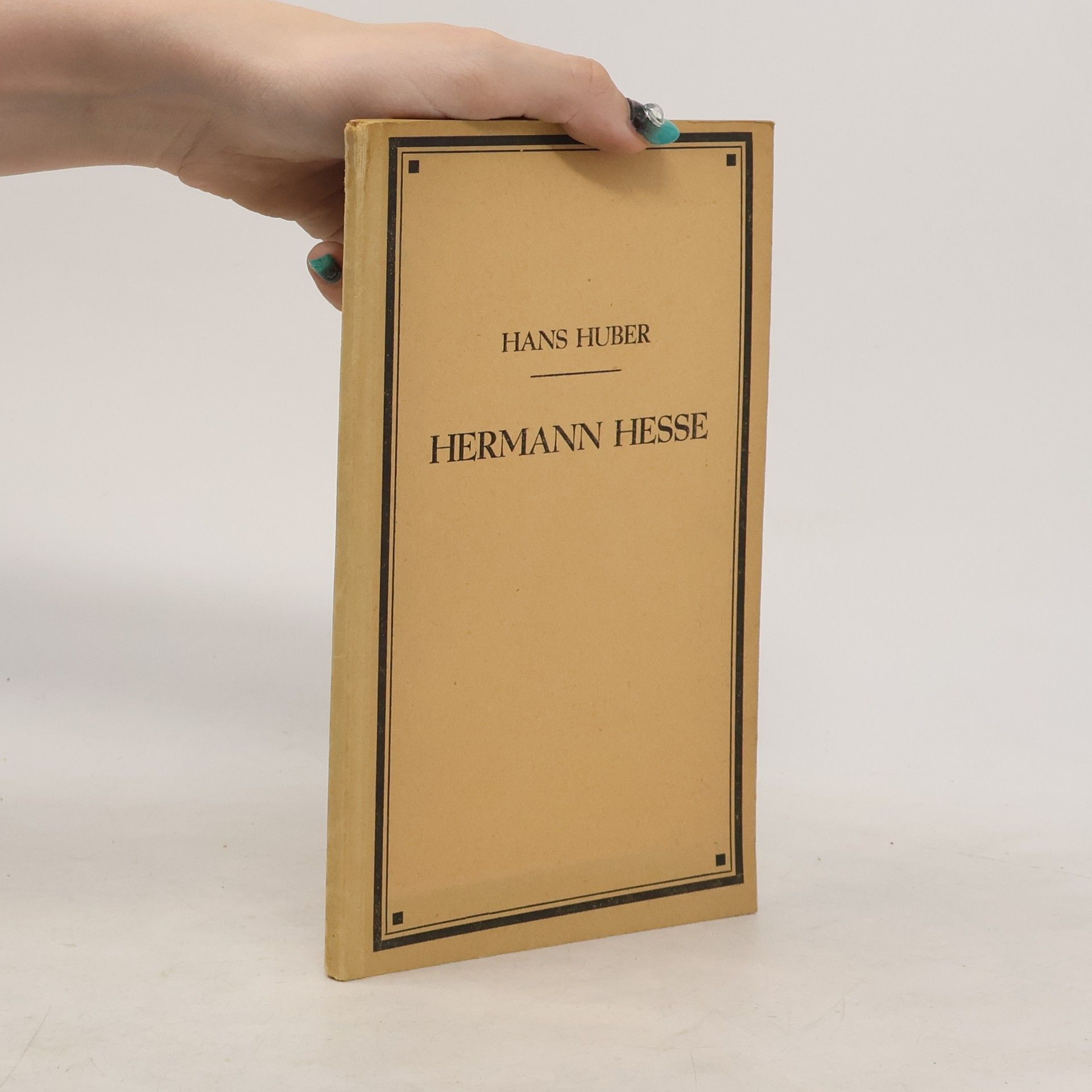 Hans Huber Hermann Hesse