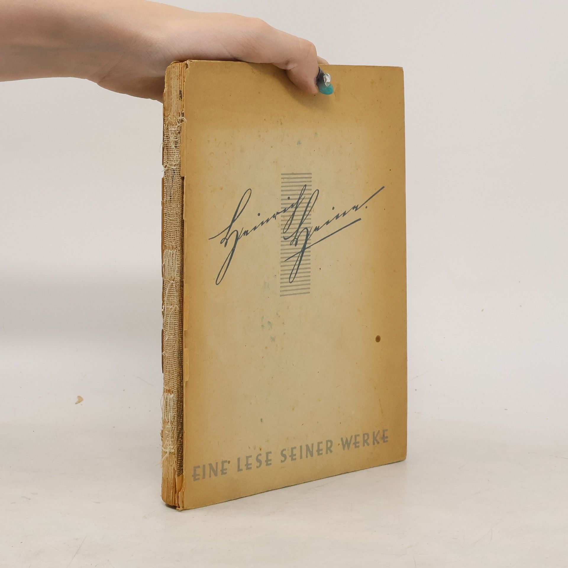 Heinrich Heine Eine lese seiner Werke