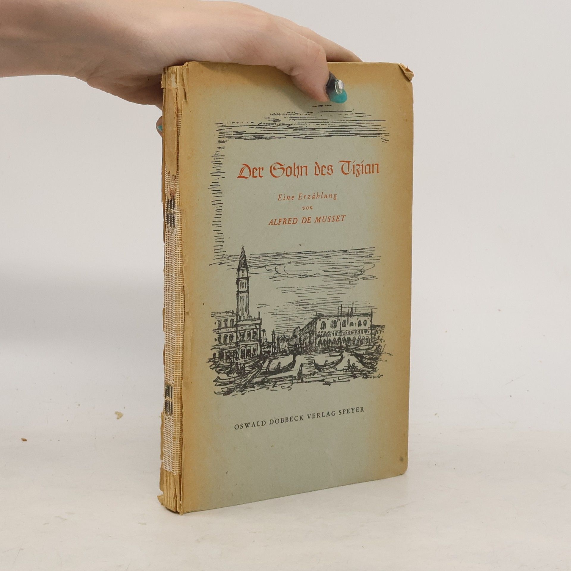 Alfred de Musset Der Sohn des Tizian