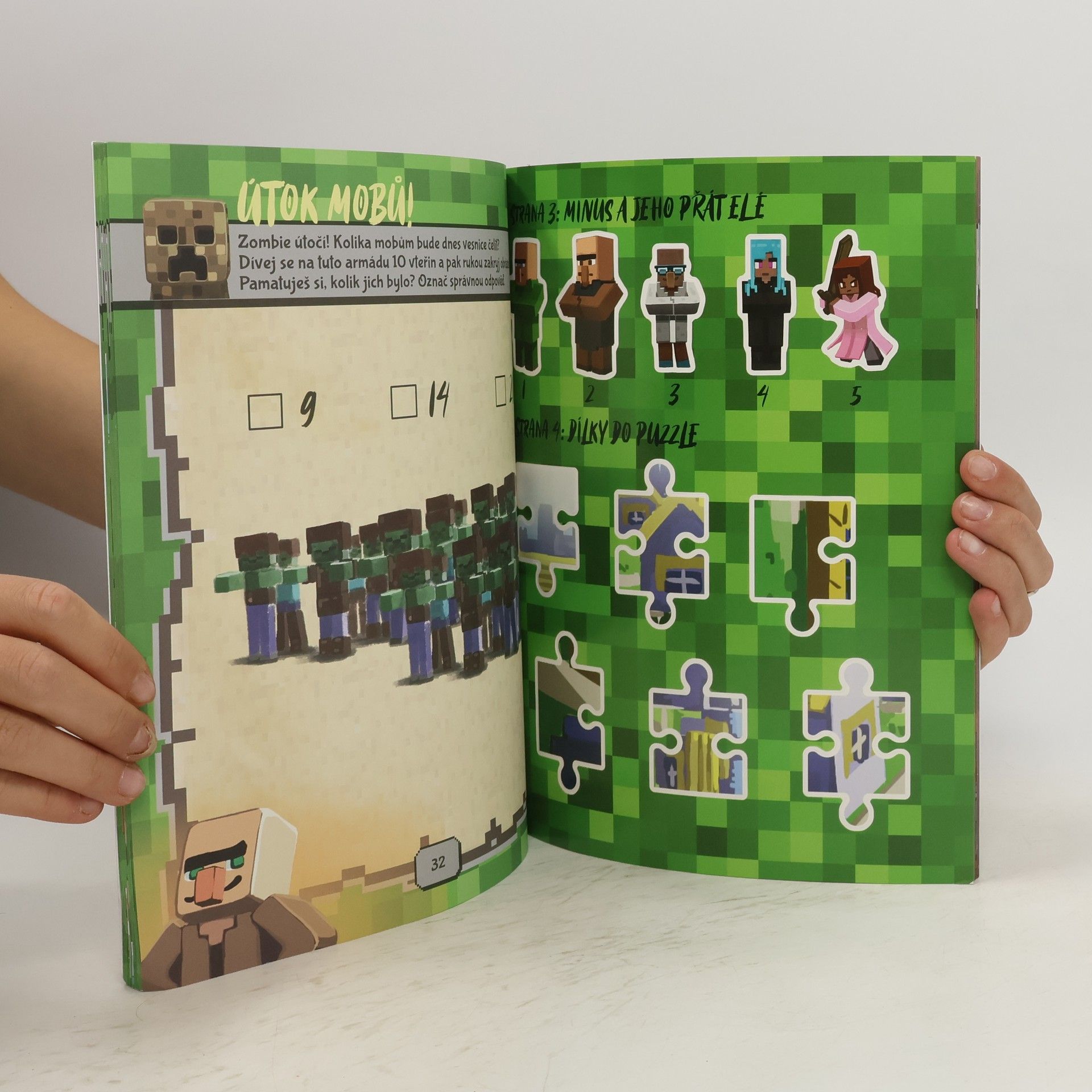 Autorenkollektiv Deník malého Minecrafťáka : aktivity
