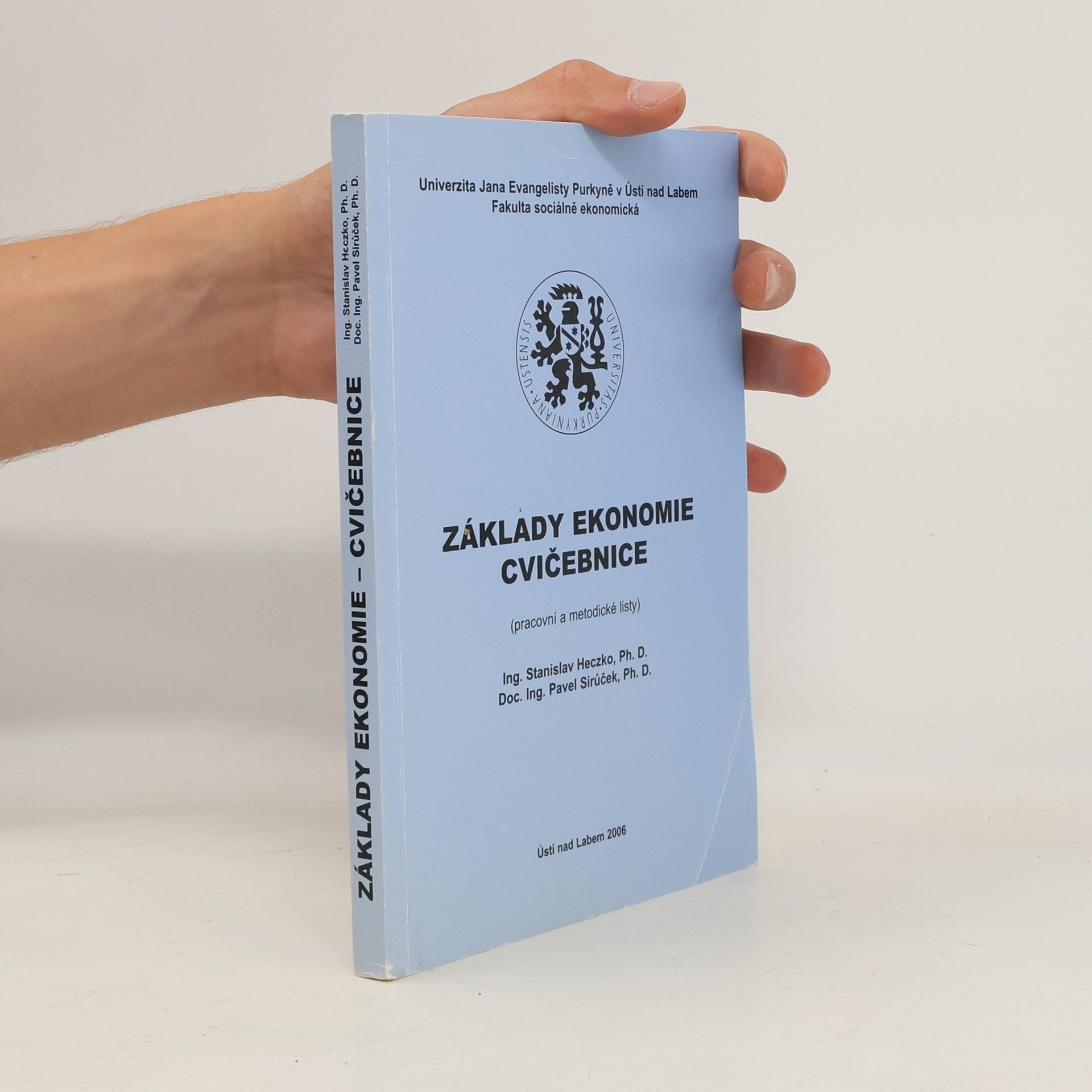 Pavel Sirůček Základy ekonomie - cvičebnice