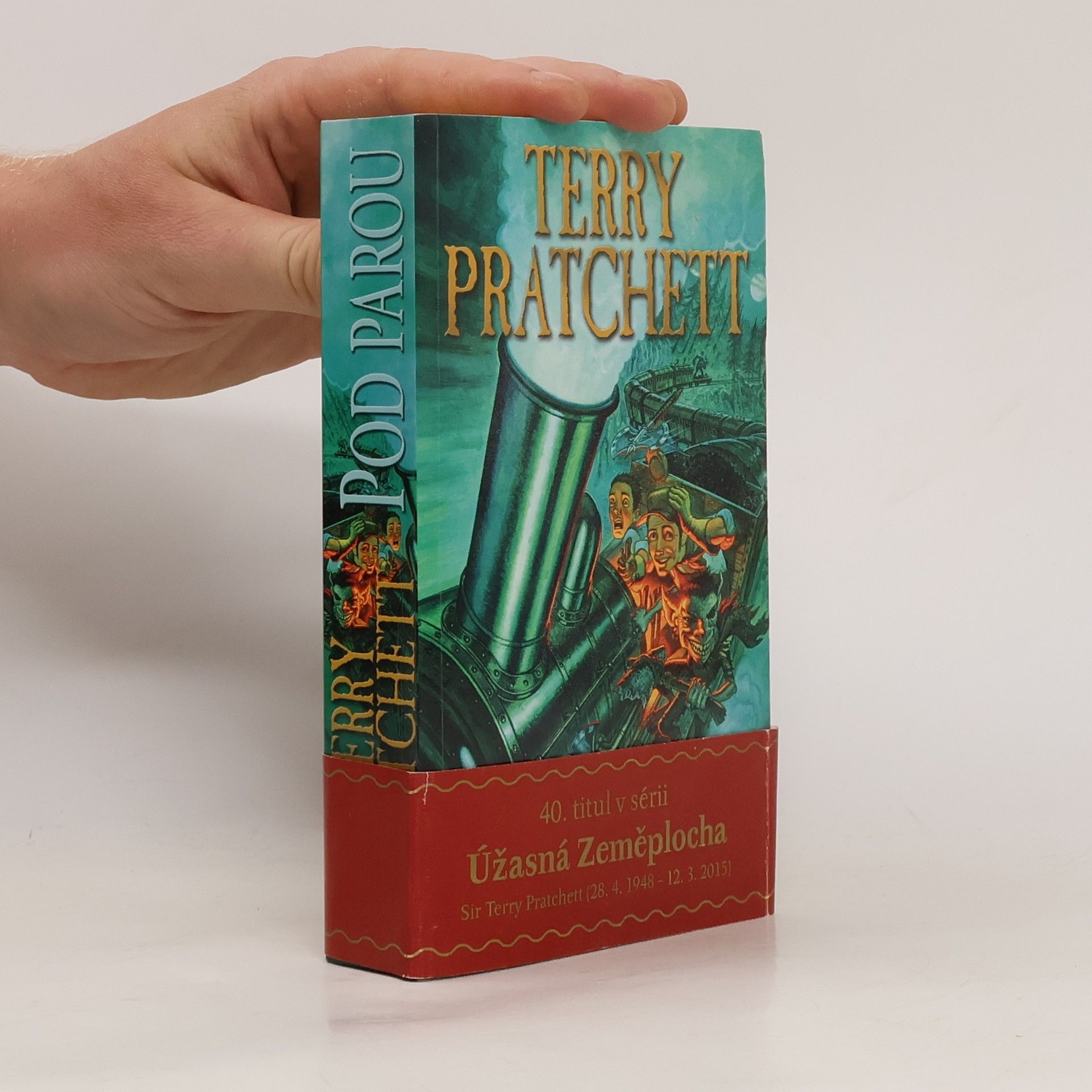 Terry Pratchett Pod parou