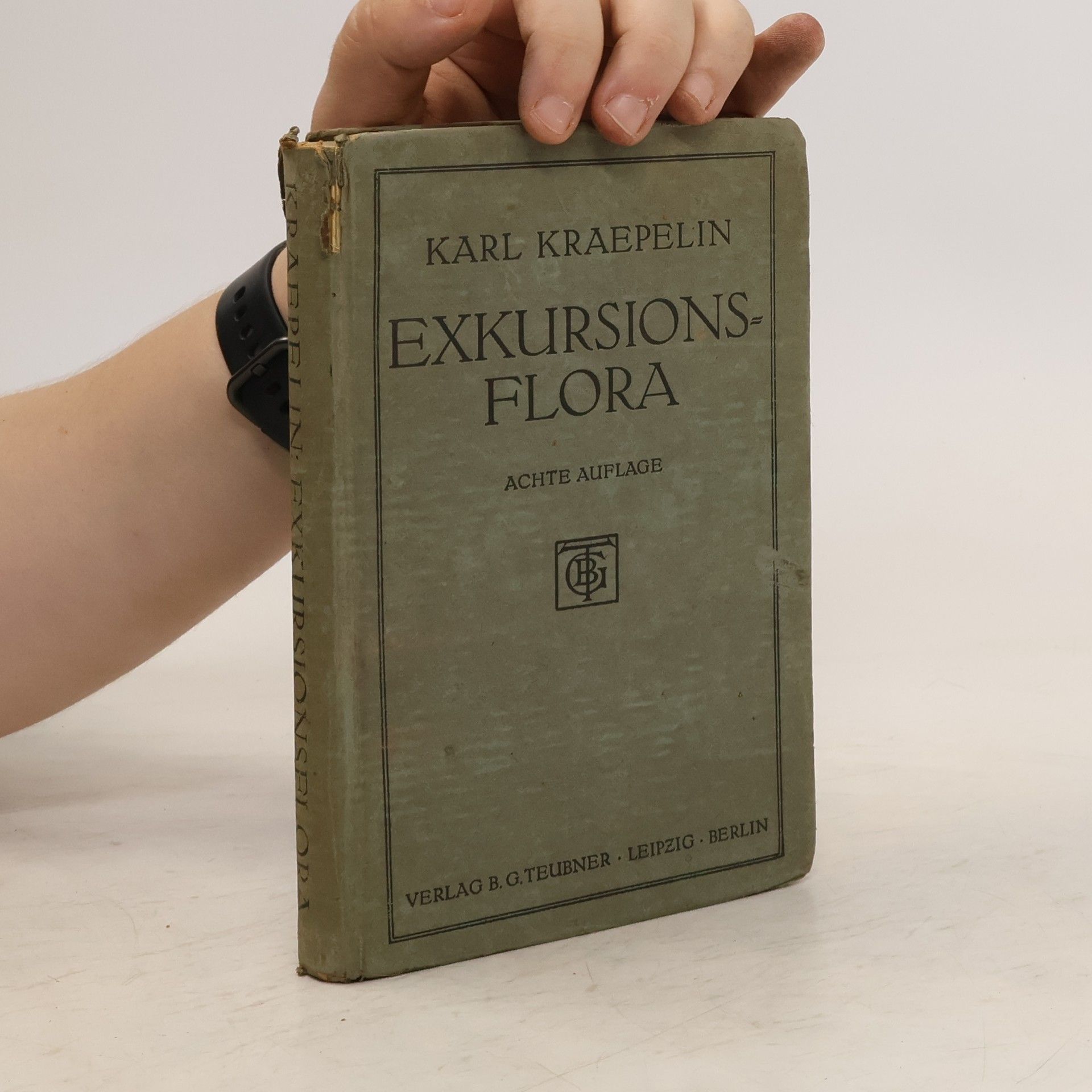 Karl Kraepelin Exkursionsflora für Nord- und Mitteldeutschland