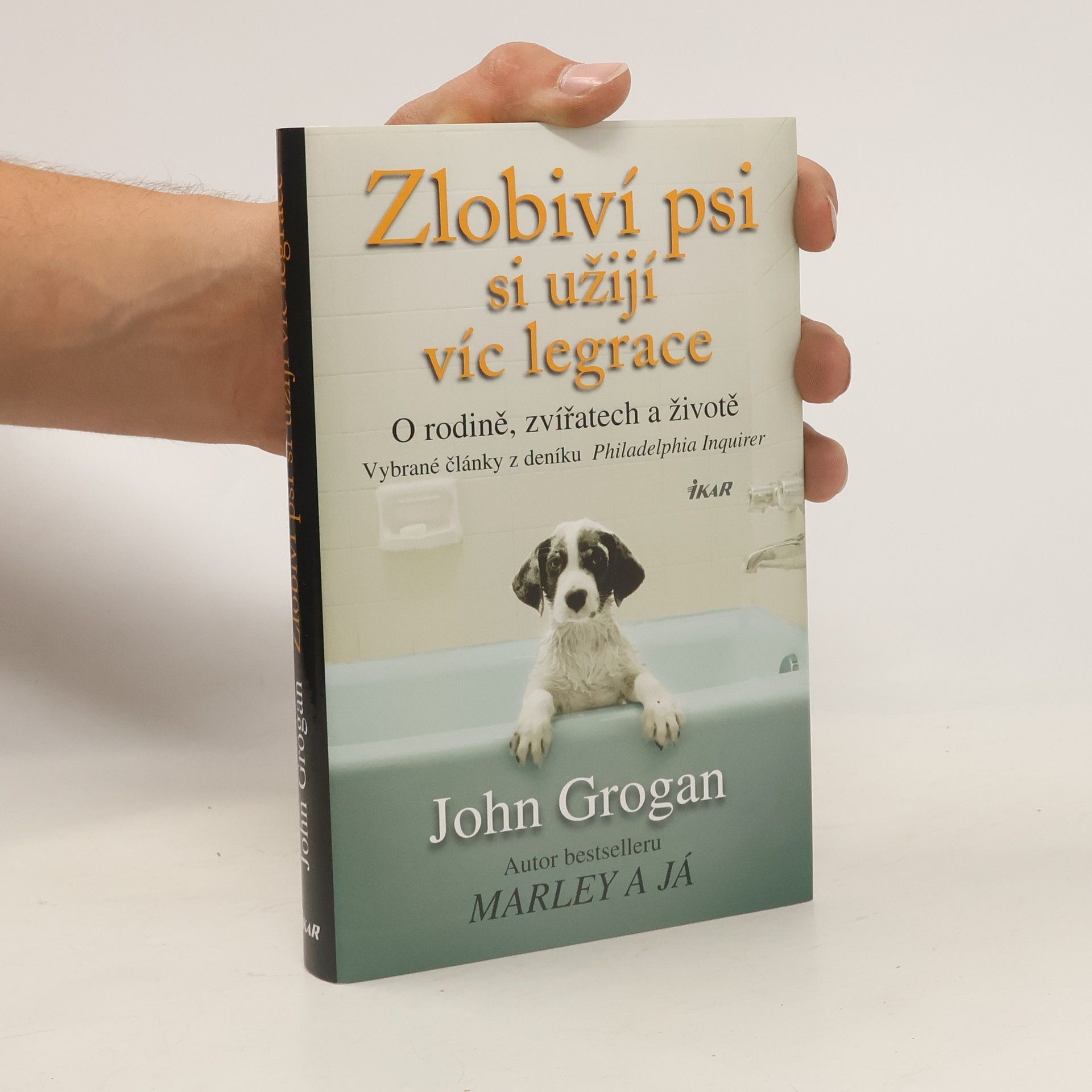 John Grogan Zlobiví psi si užijí víc legrace: O rodině, zvířatech a životě