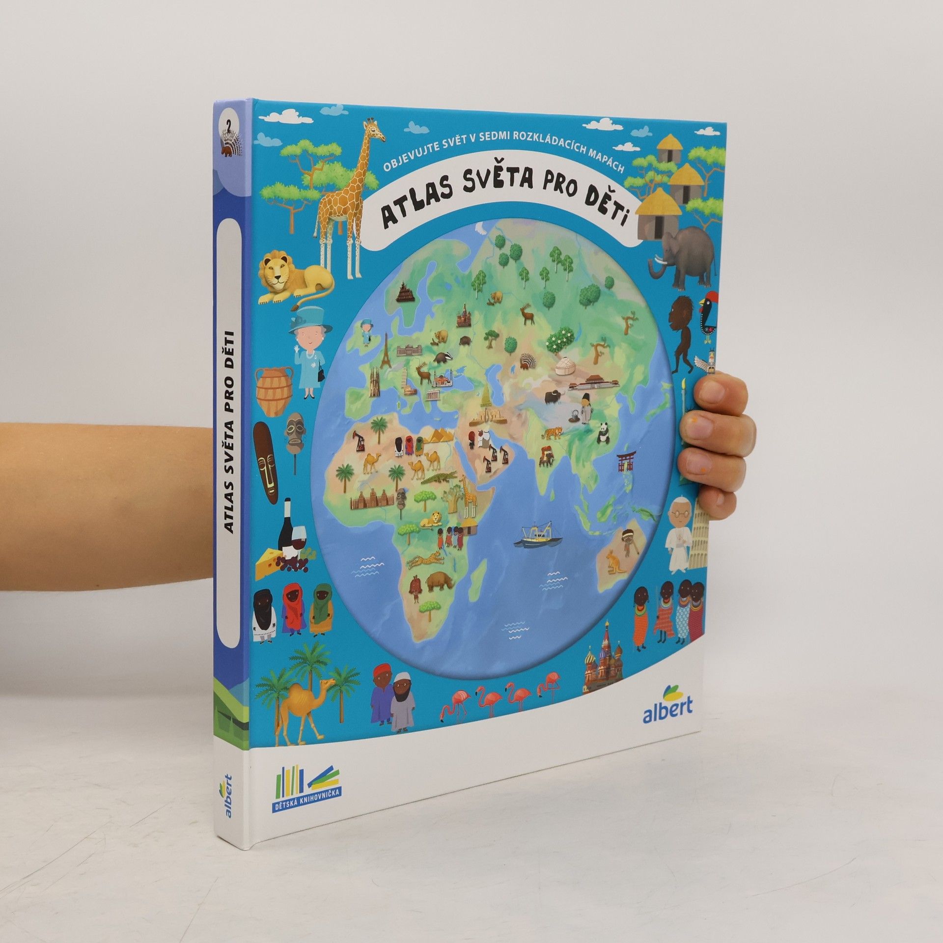 Iva Šišperová Atlas světa pro děti
