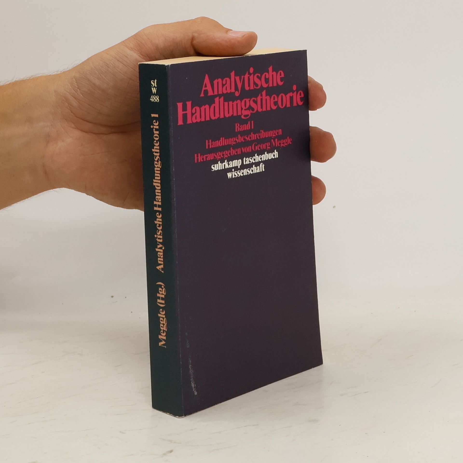 Georg Meggle Analytische Handlungstheorie I