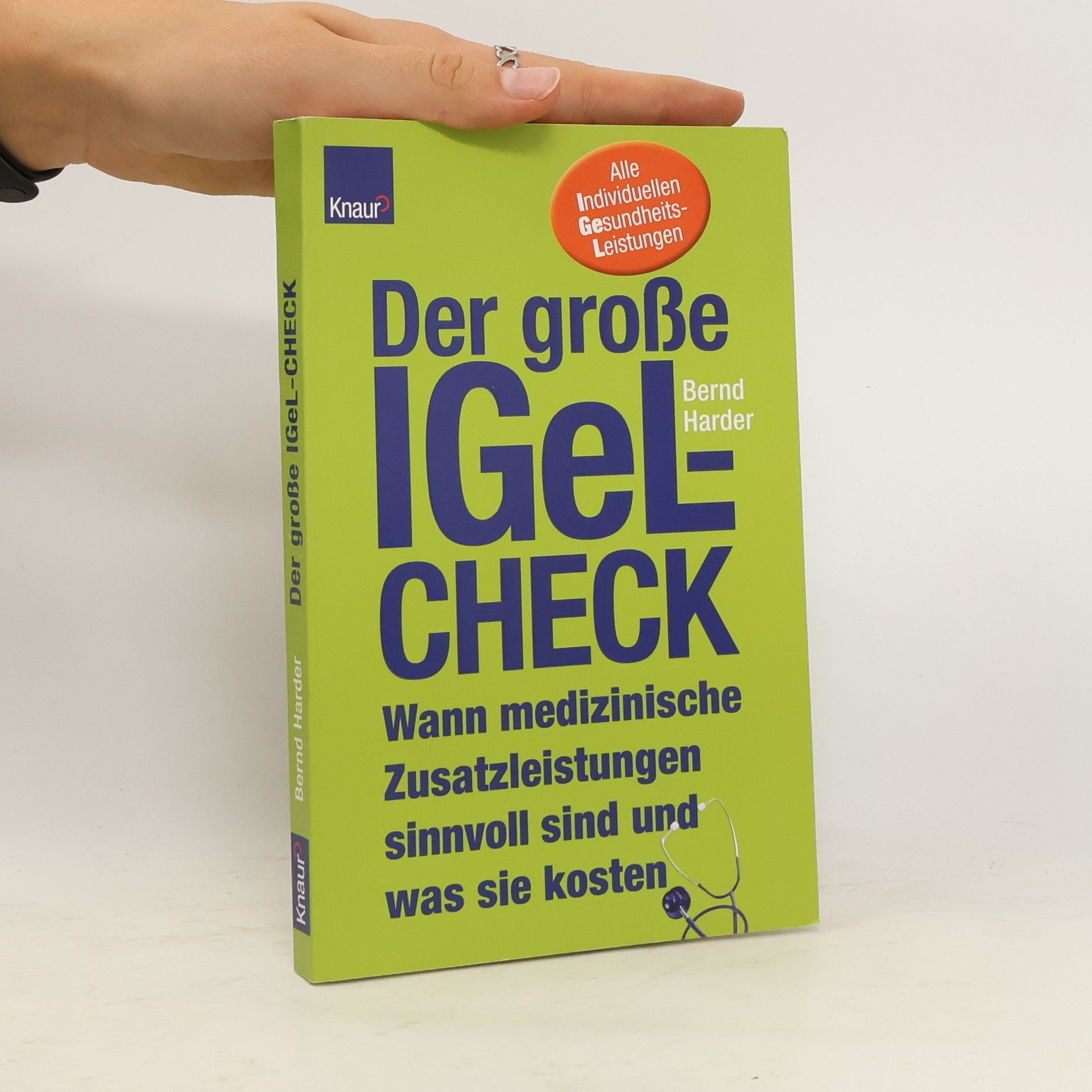 Bernd Harder Der große IGeL-Check