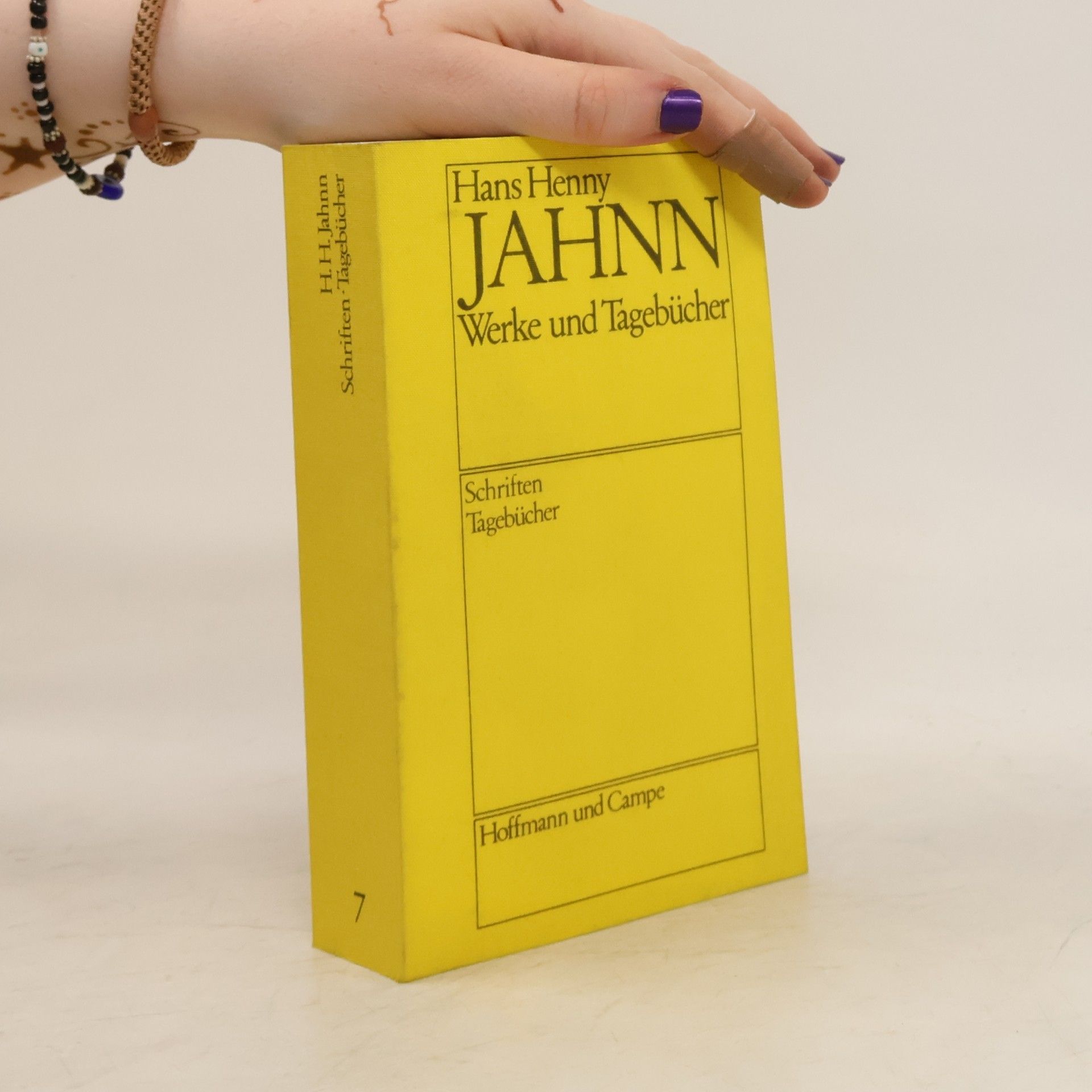 Hans Henny Jahnn Werke und Tagebücher. Prosa. Dramenfragmente