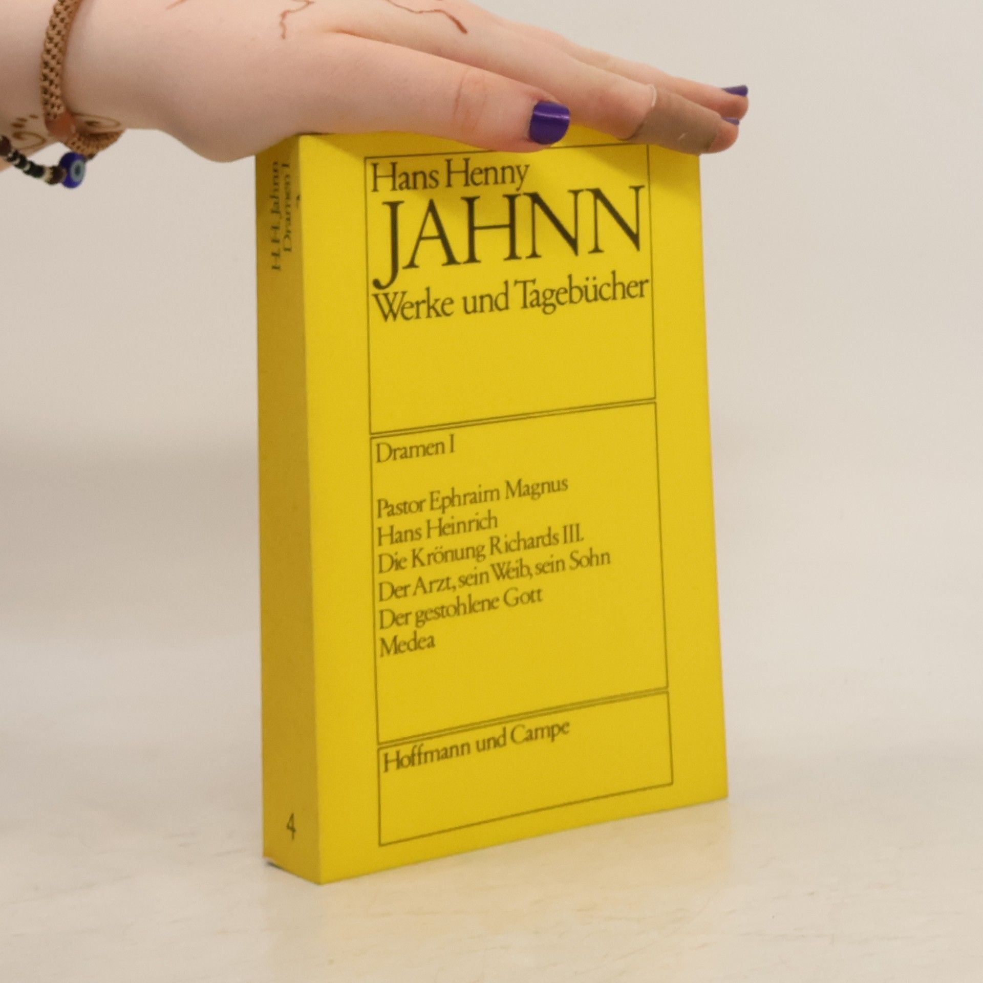 Hans Henny Jahnn Werke und Tagebücher. Dramen I