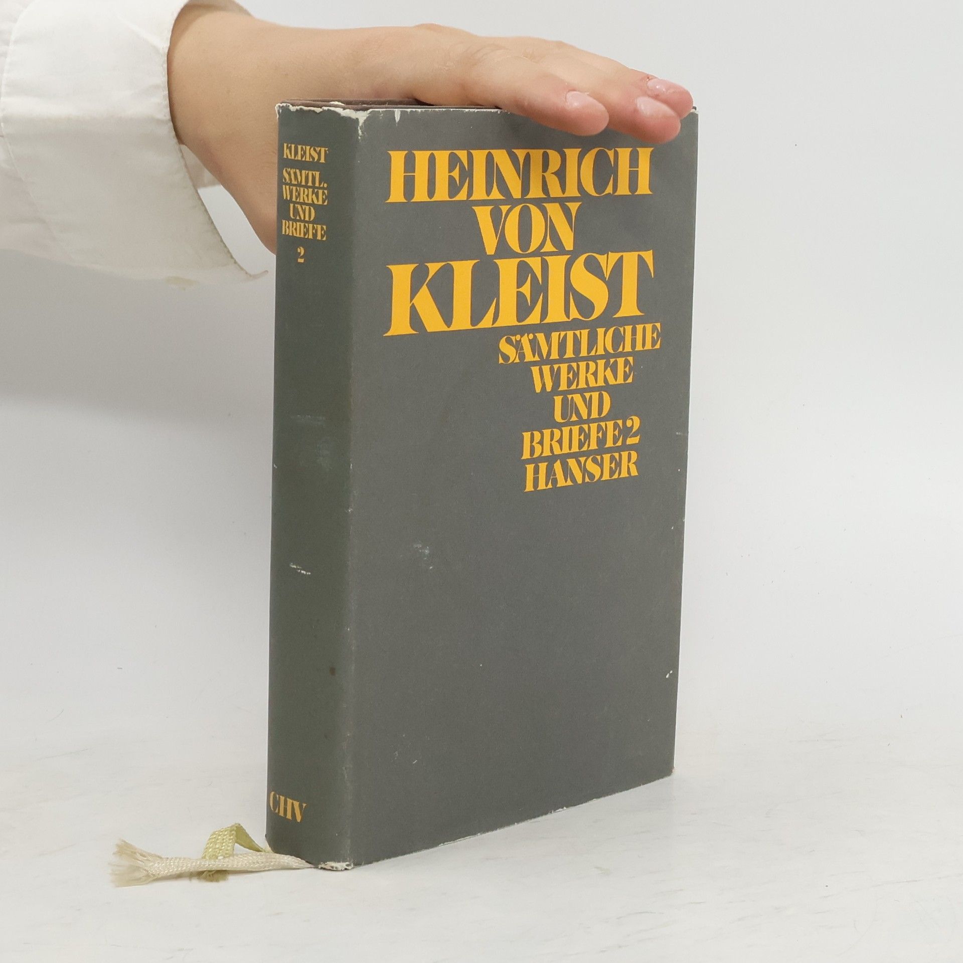 Heinrich von Kleist Sämtliche Werke und Briefe 2