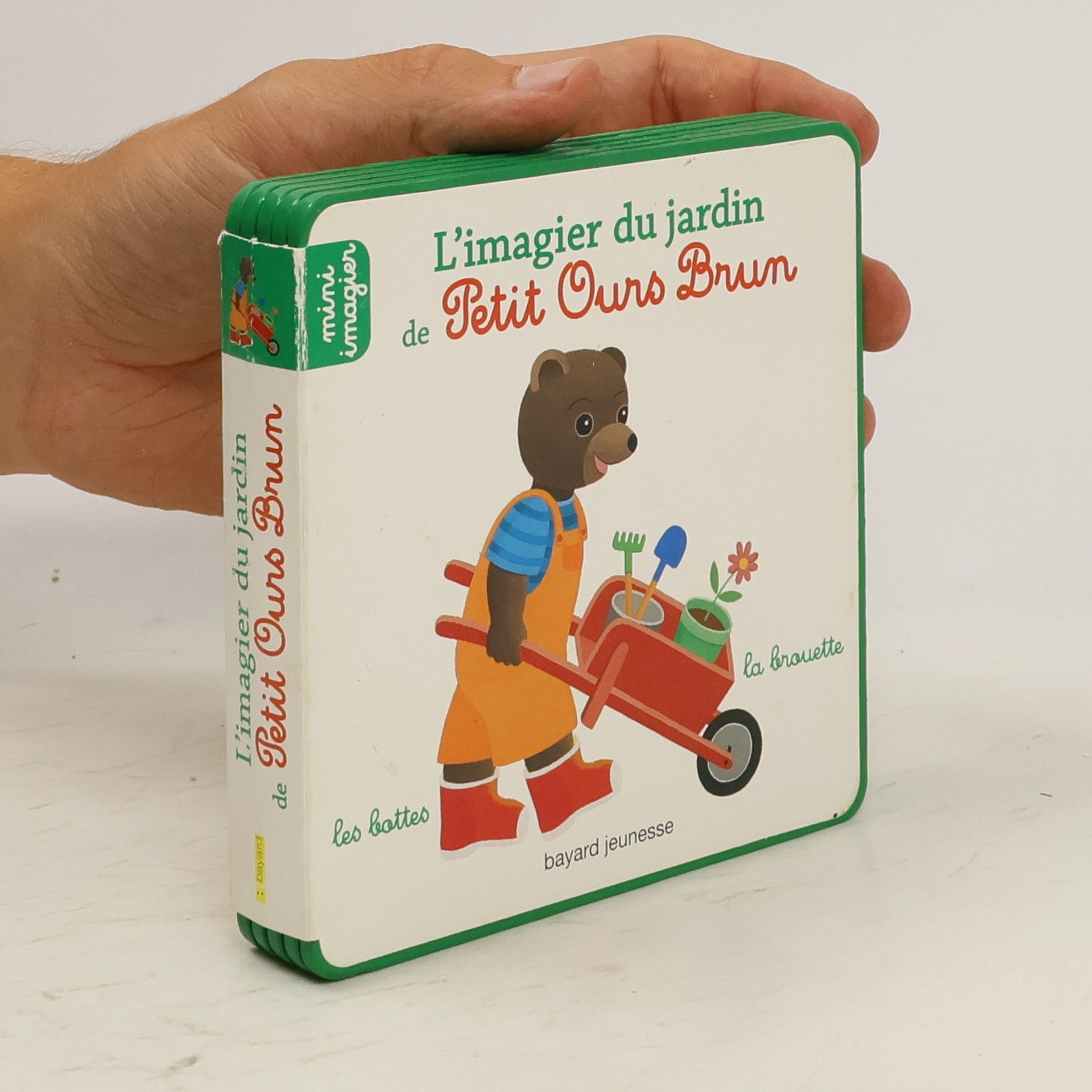 Collectif d'auteurs L'imagier du jardin de Petit Ours Brun