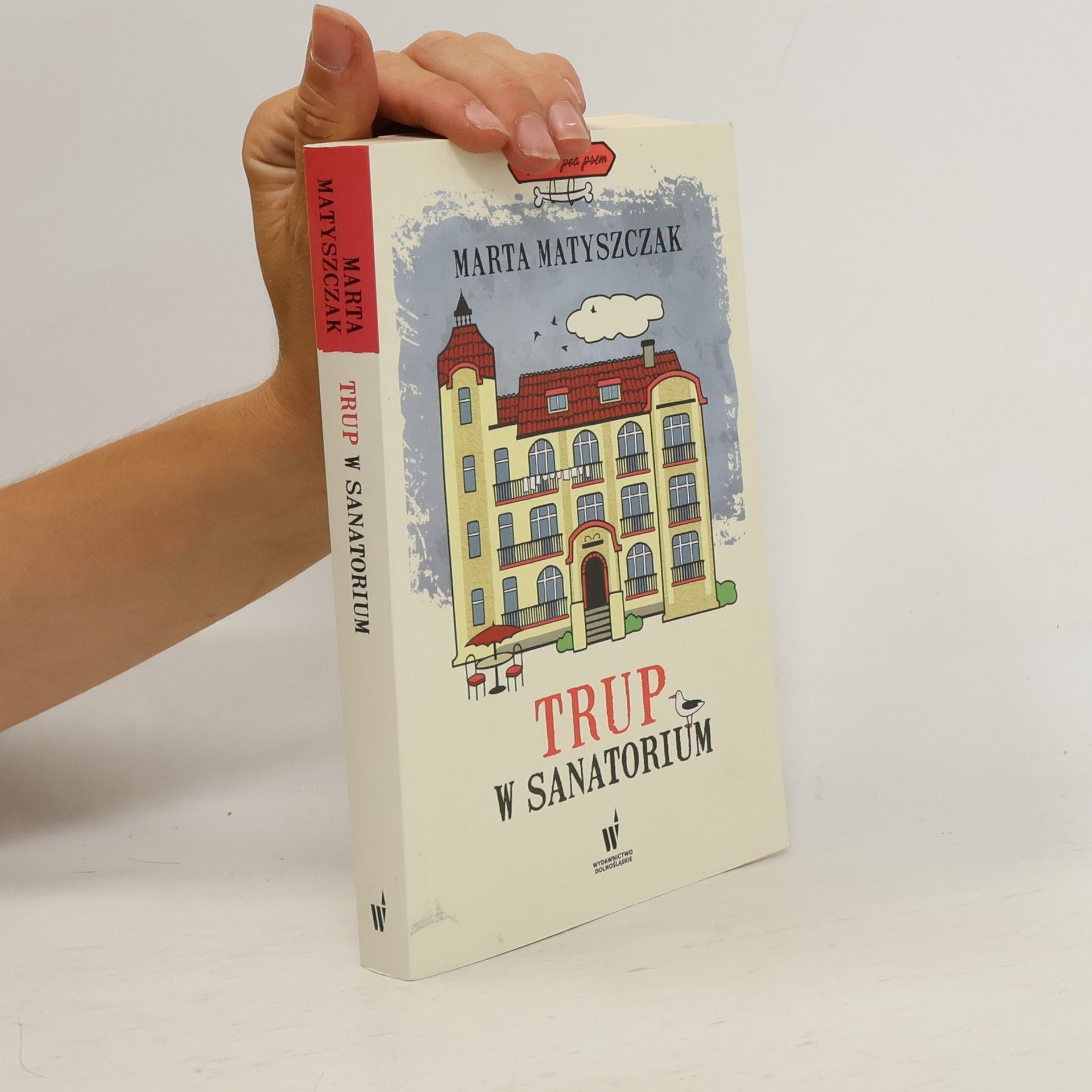 Matyszczak Marta Trup w sanatorium. Kryminał pod psem. Tom 6 wyd. 2022