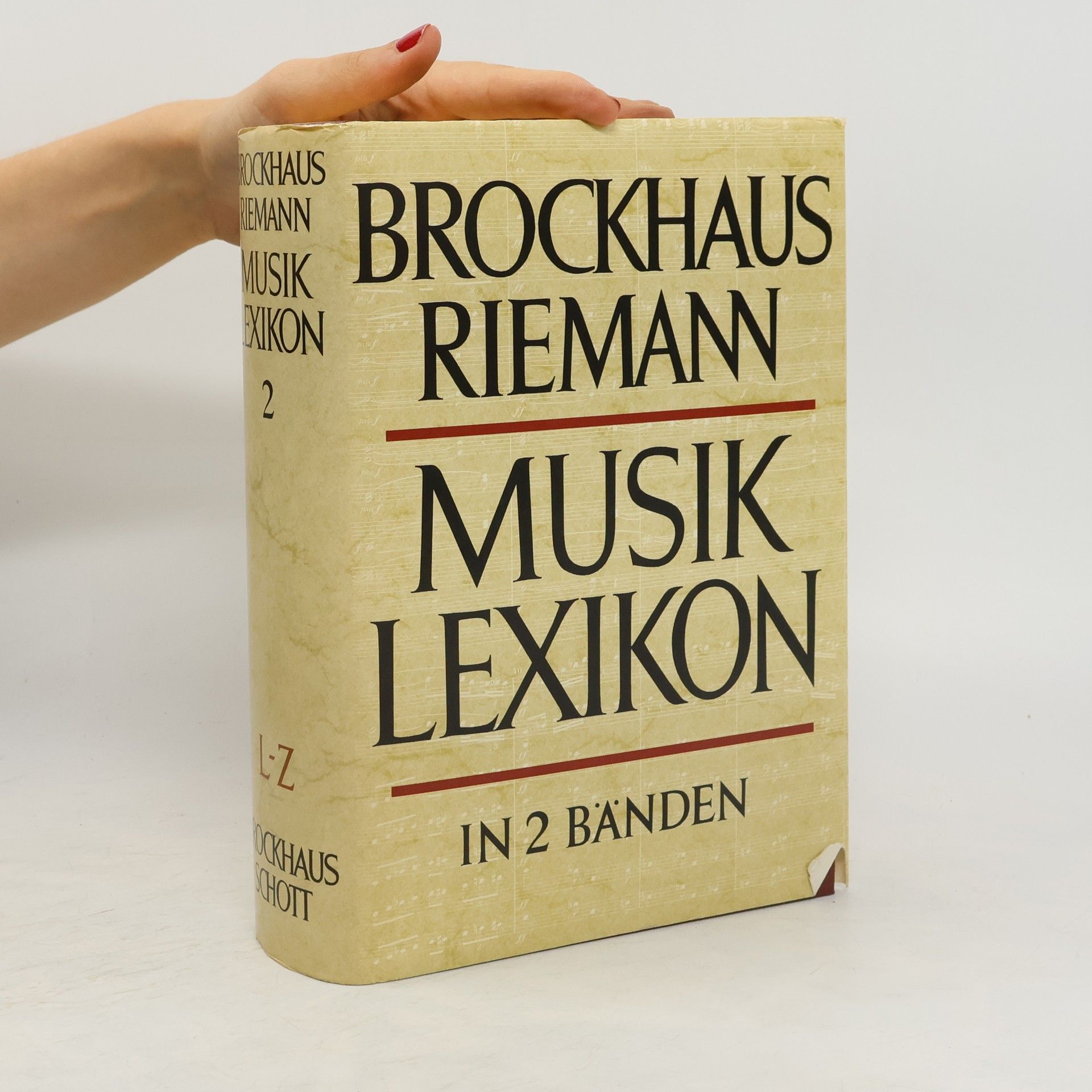Collectif d'auteurs Brockhaus Riemann Musiklexikon in 2 Bänden L-Z