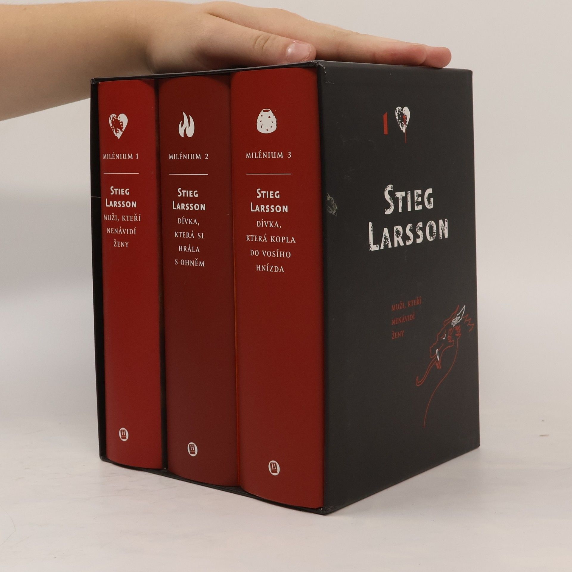 Stieg Larsson Milénium 1-3