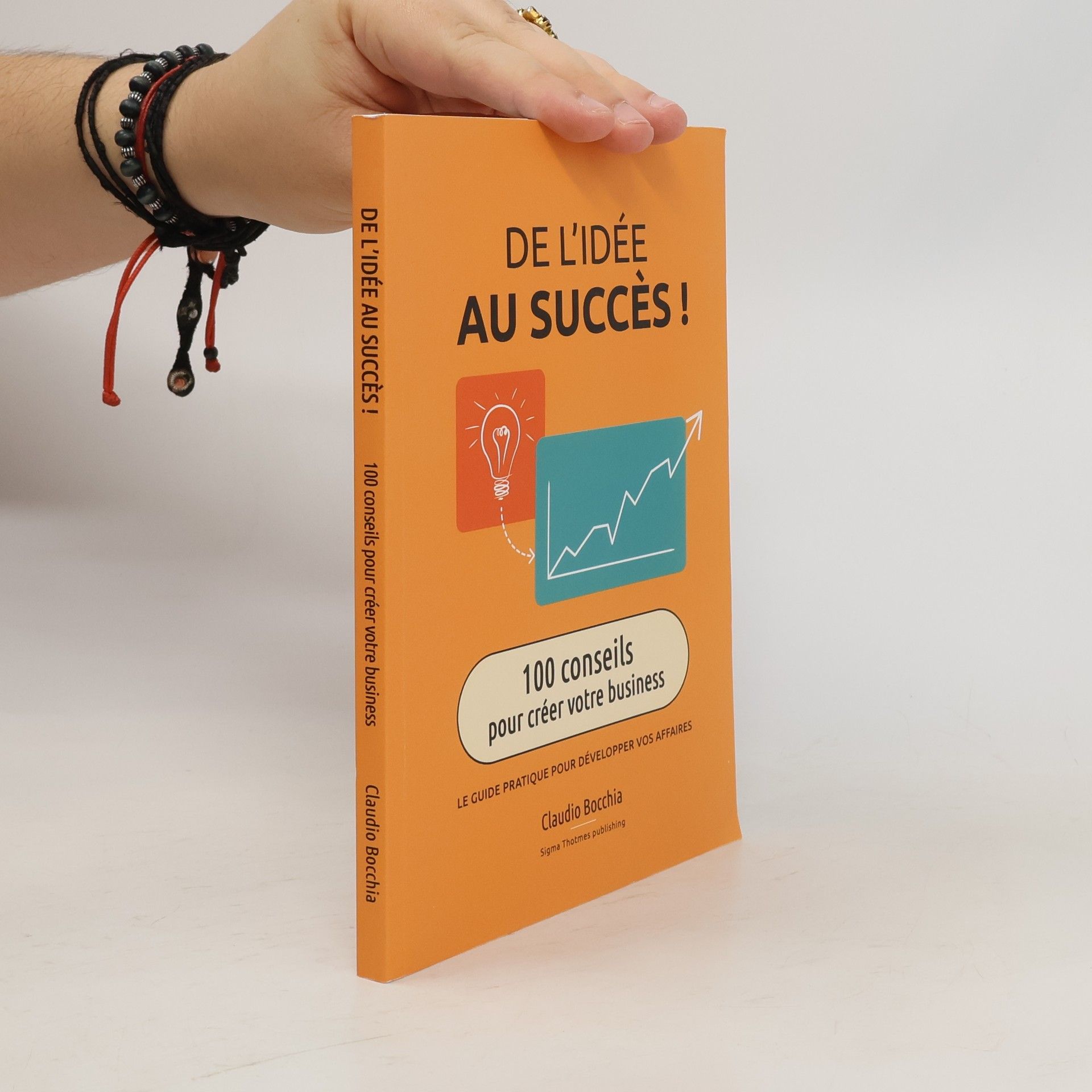 Claudio Bocchia De l’Idée au Succès! 100 conseils pour créer votre business