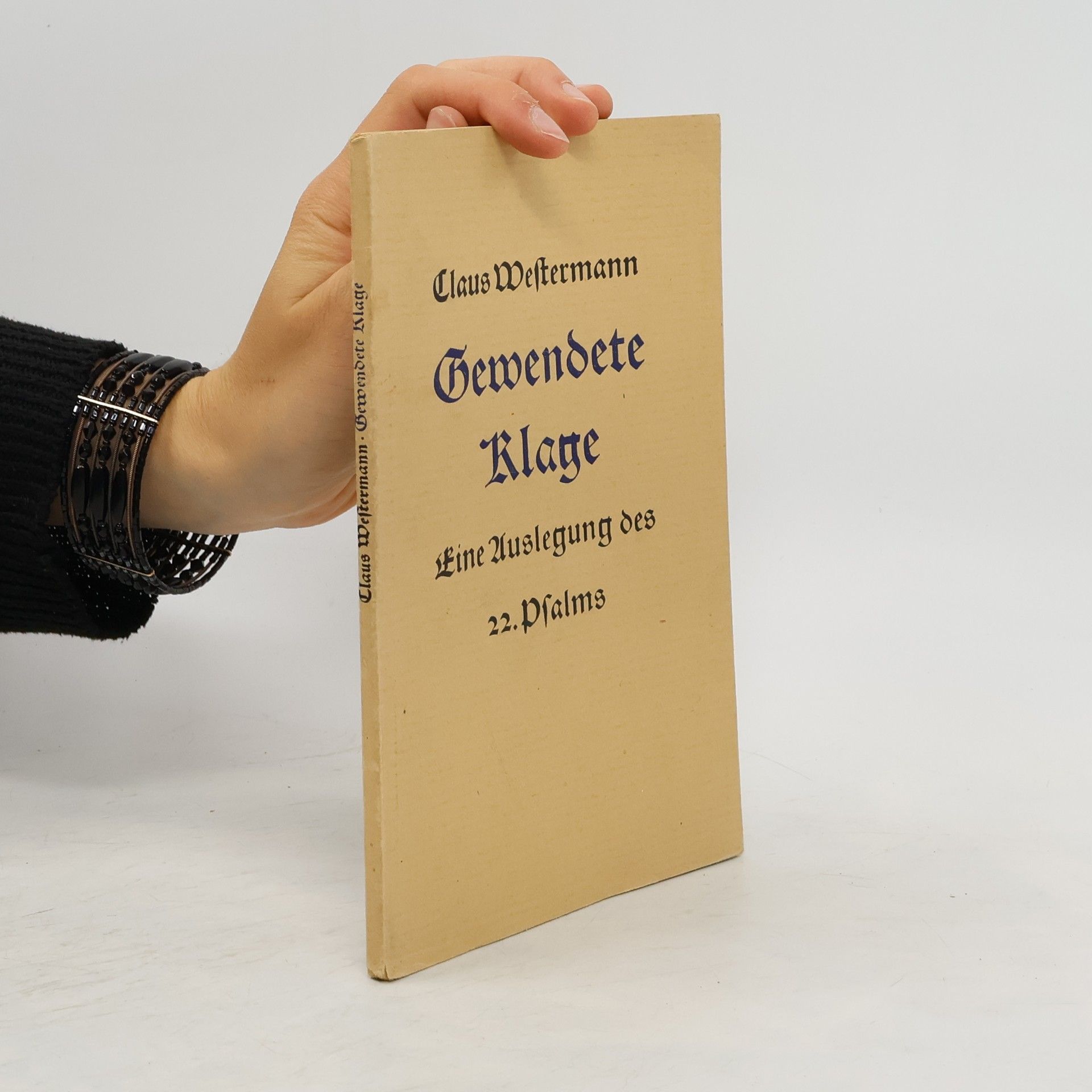 Claus Westermann Gewendete Klage