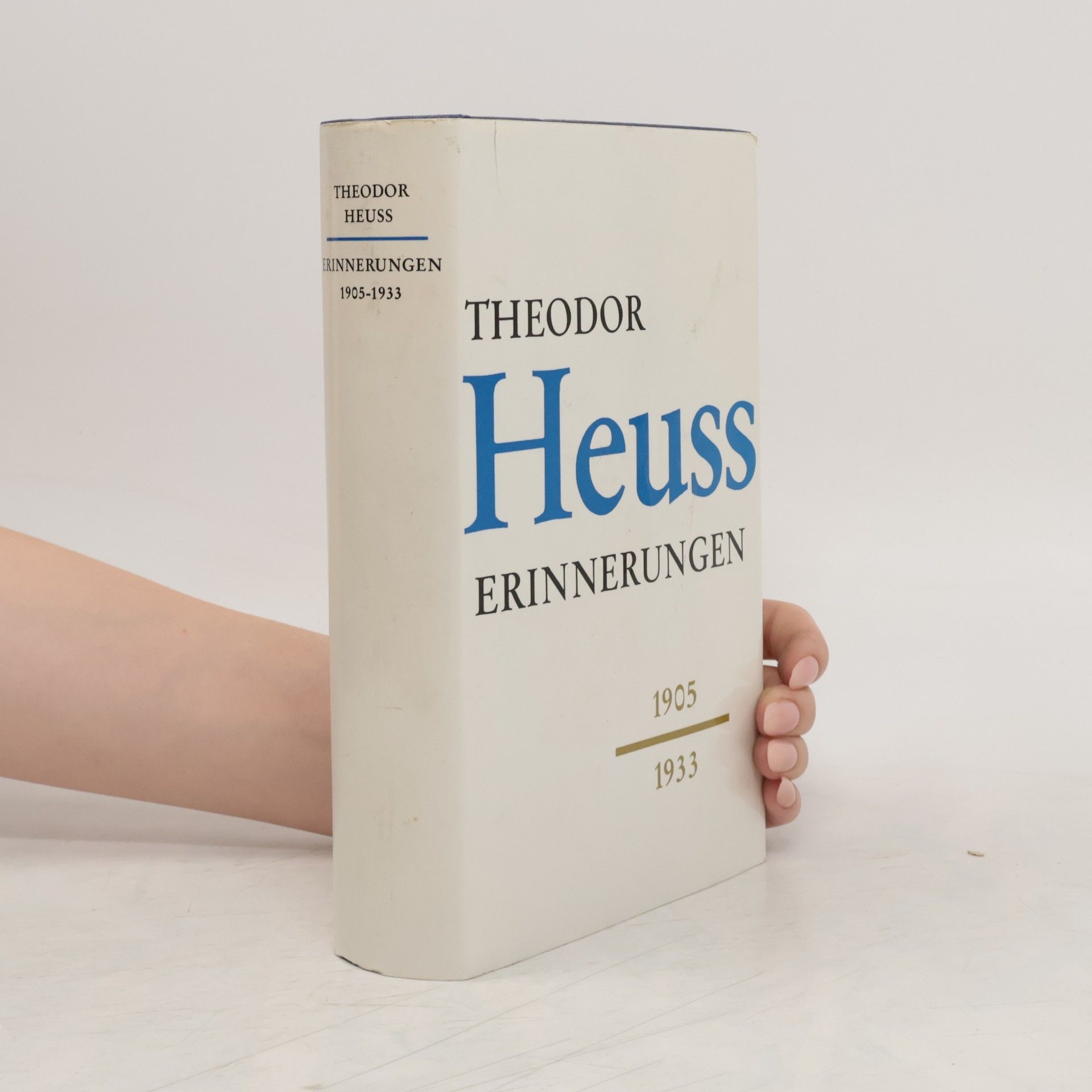 Theodor Heuss Erinnerungen