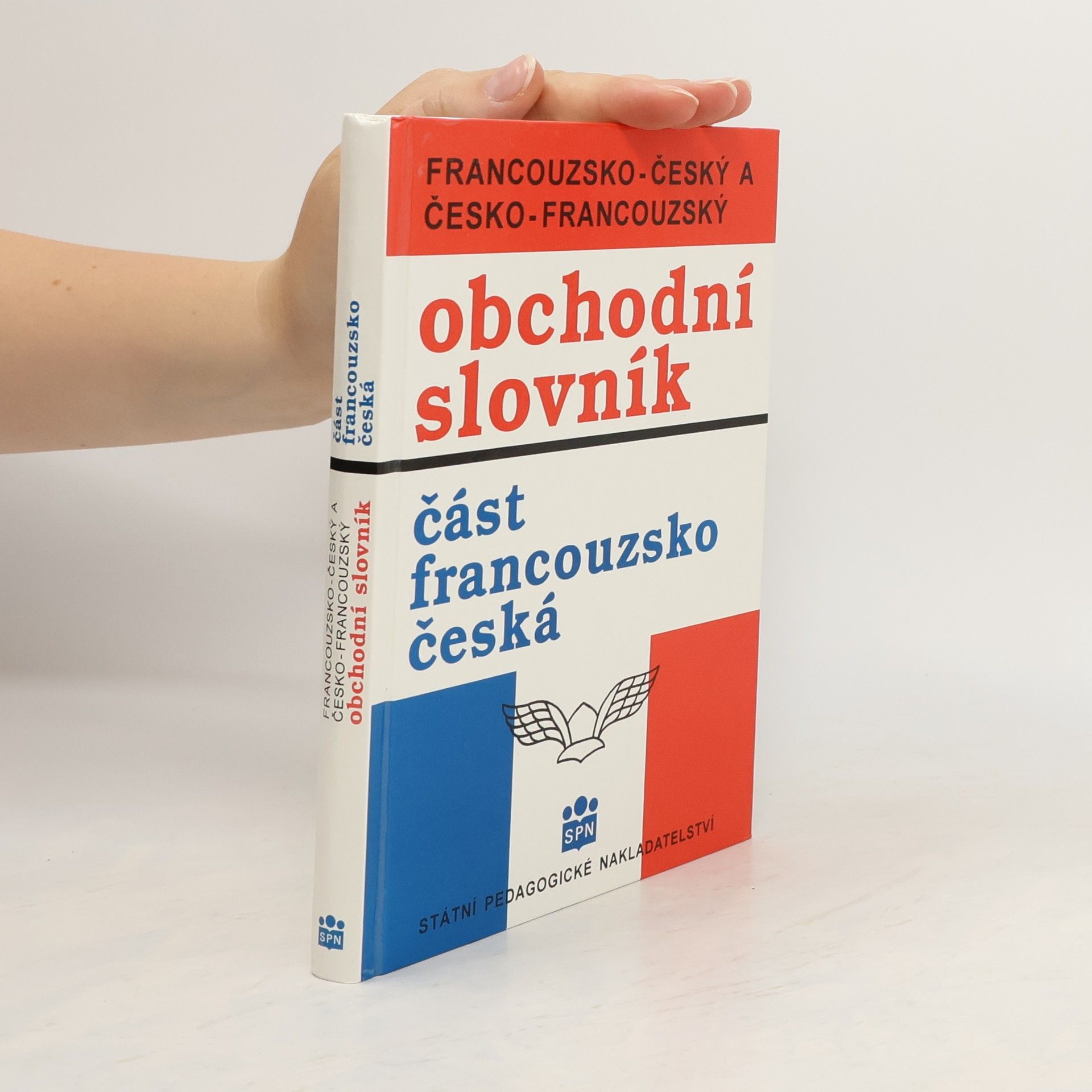 Václav Vlasák Francouzsko-český a česko-francouzský obchodní slovník. Část francouzsko-česká