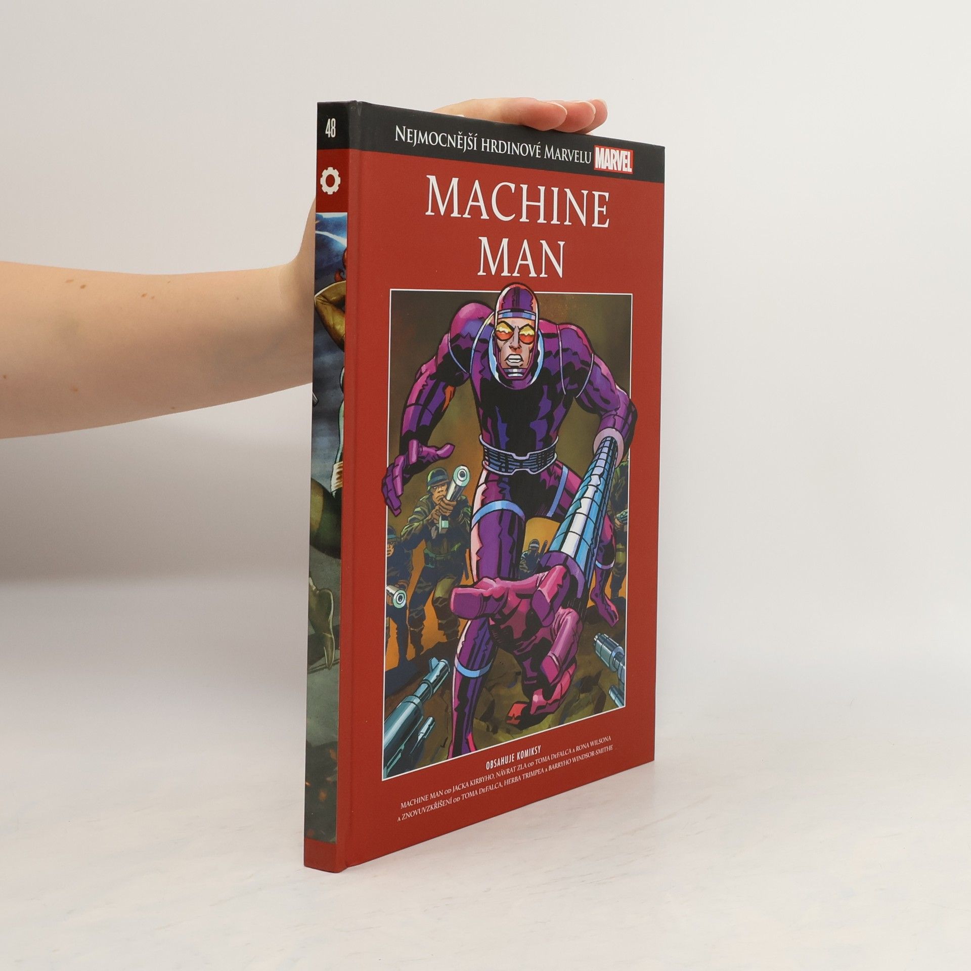 Collectif d'auteurs Nejmocnější hrdinové Marvelu 48. Machine Man