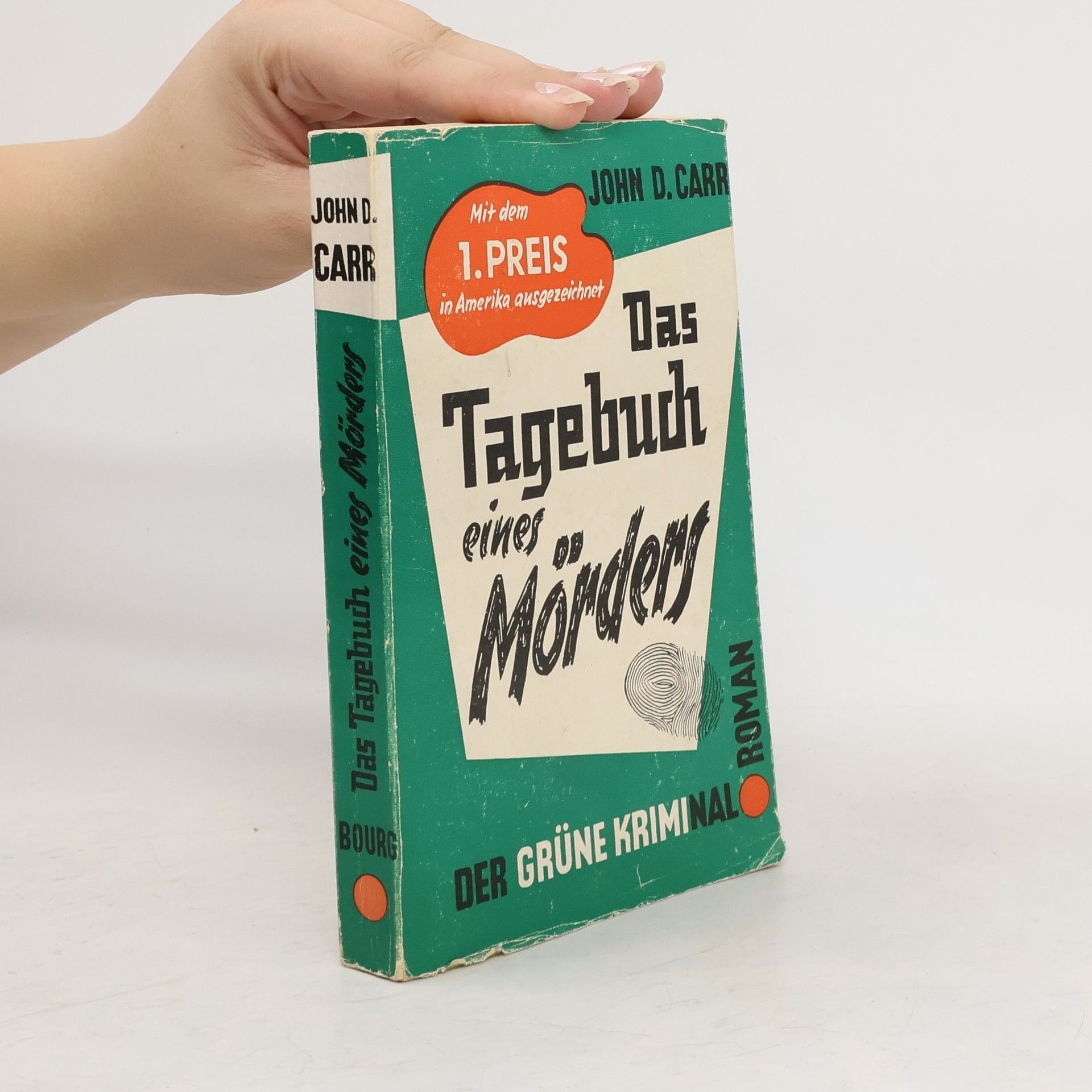 John Dickson Carr Das Tagebuch eines Mörders