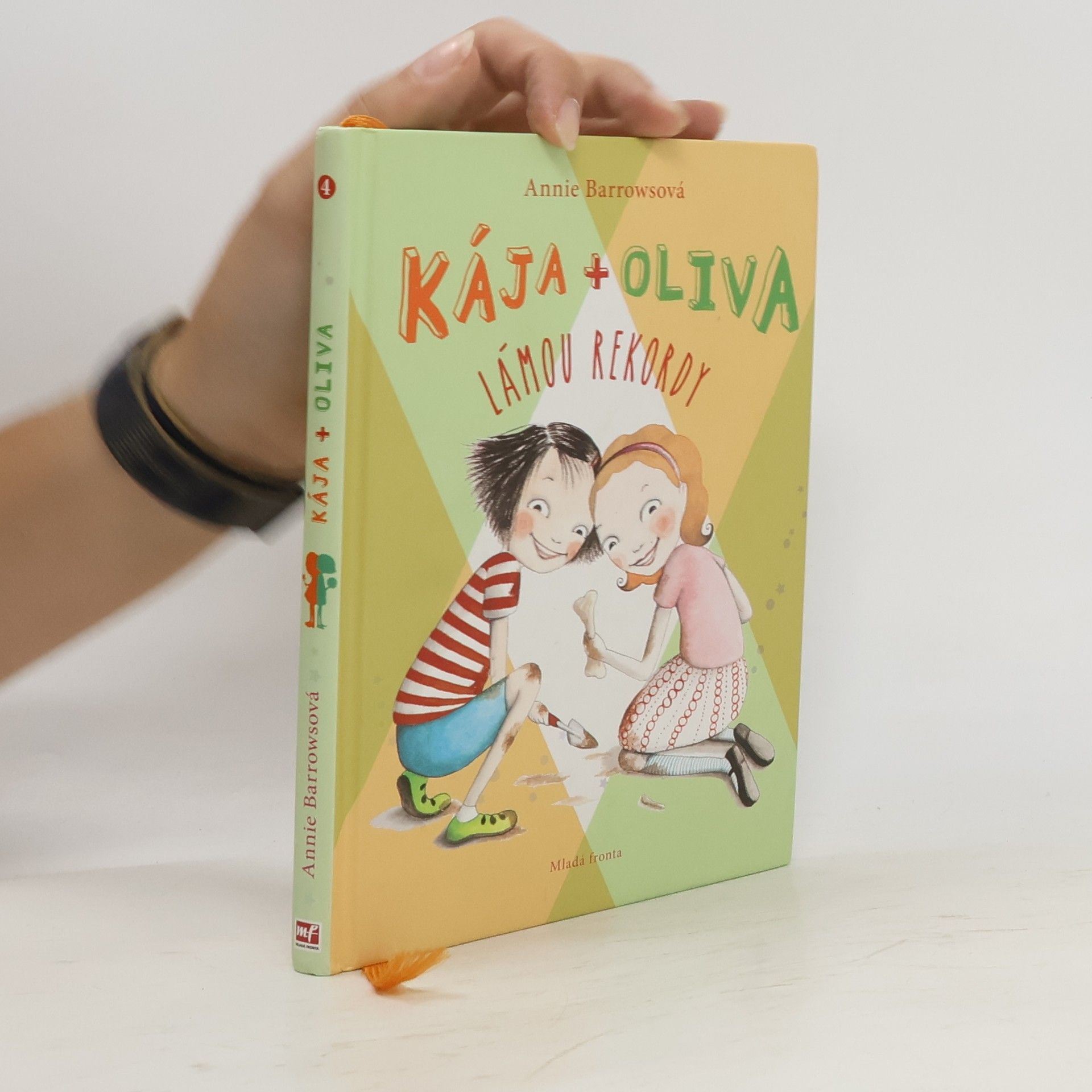 Annie Barrows Kája + Oliva lámou rekordy