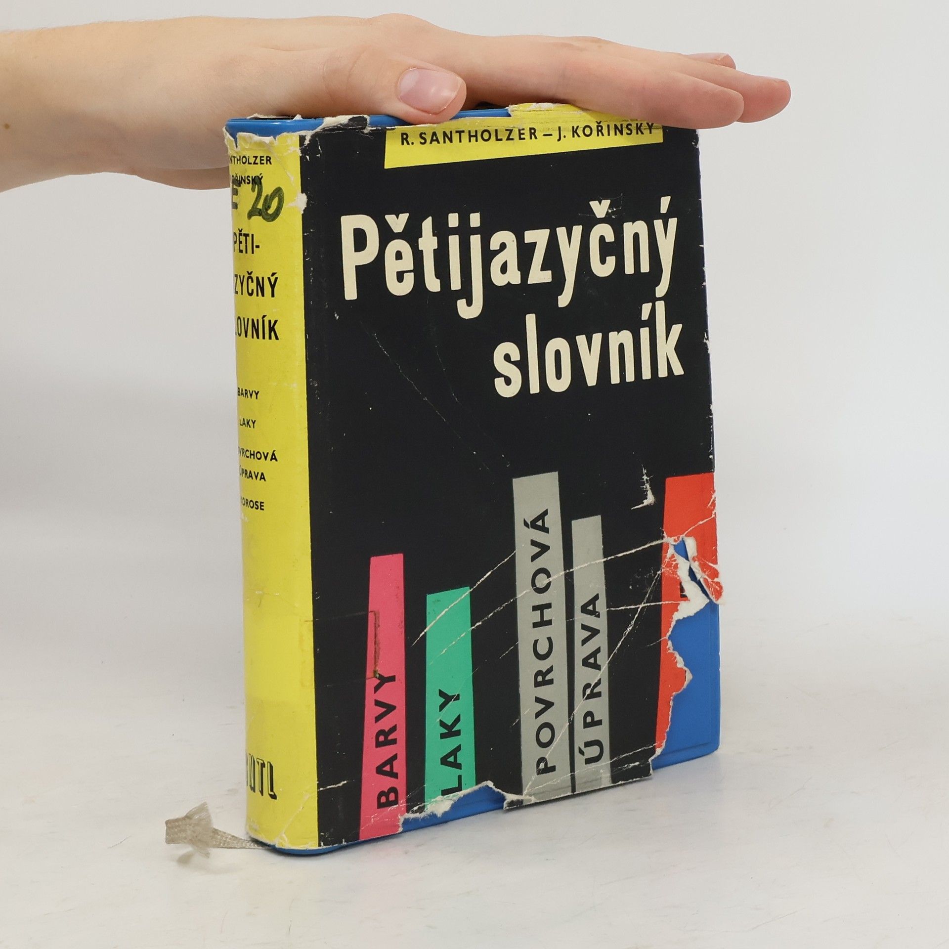 J. Kořinský Pětijazyčný slovník