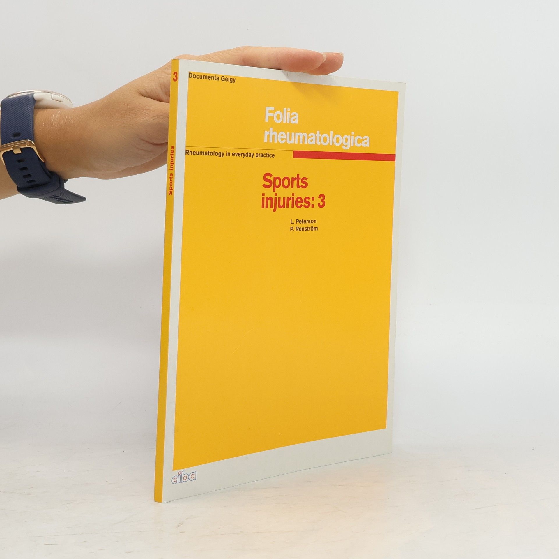 L. Peterson Folia Rheumatologica: Sports Injuries 3