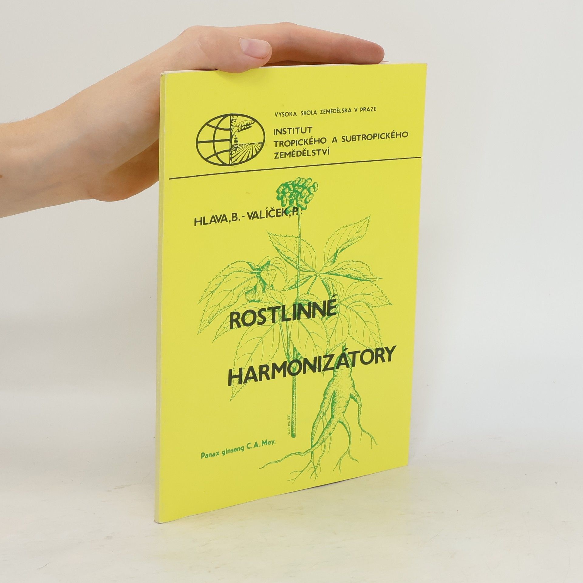 Bohumír Hlava Rostlinné harmonizátory