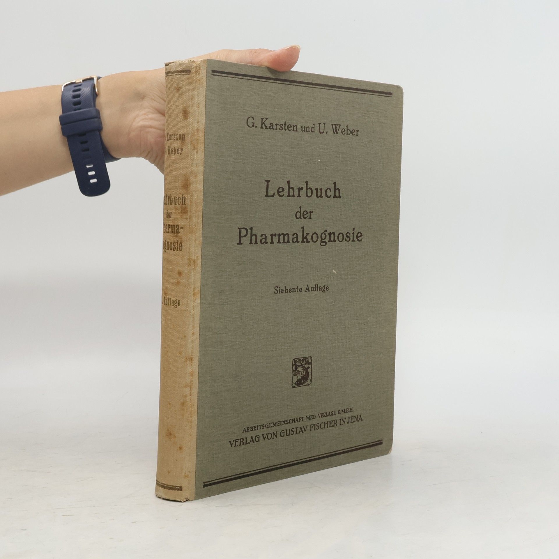 G. Karsten Lehrbuch der Pharmakognosie