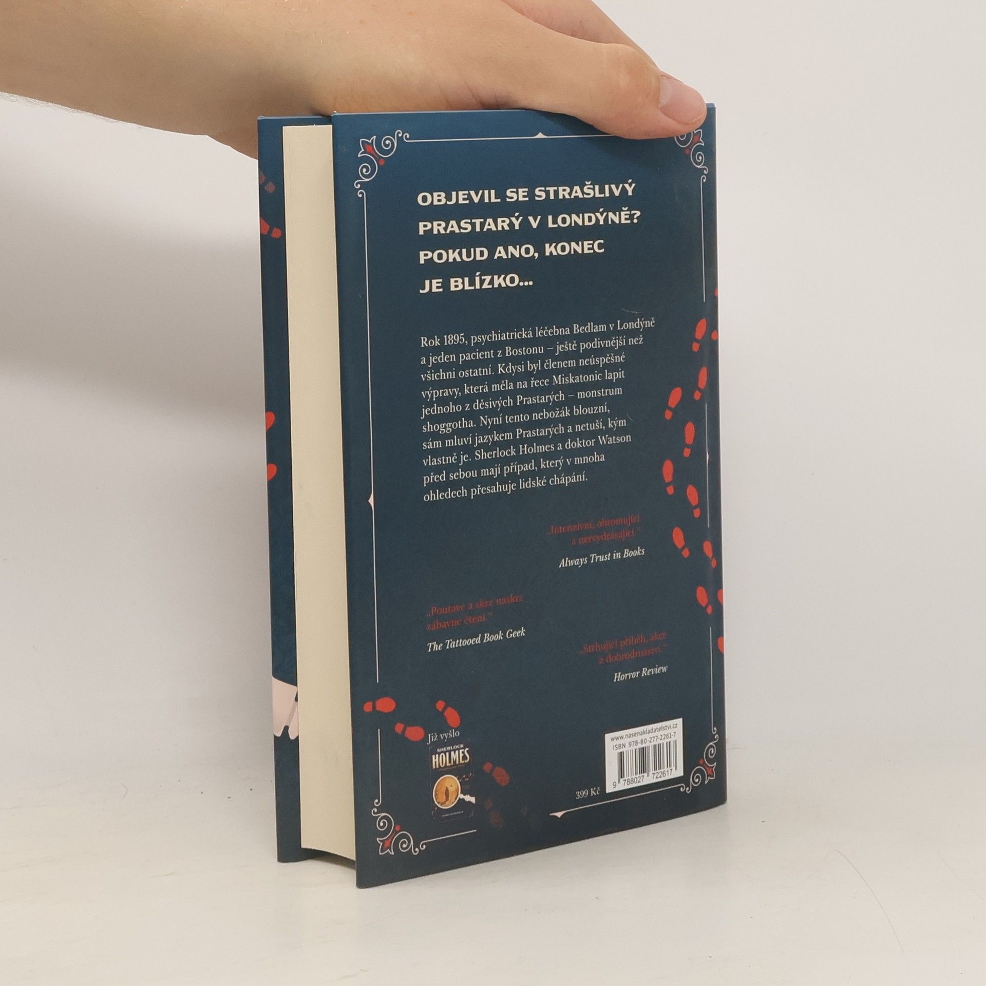 James Lovegrove Sherlock Holmes a miskatonická monstra