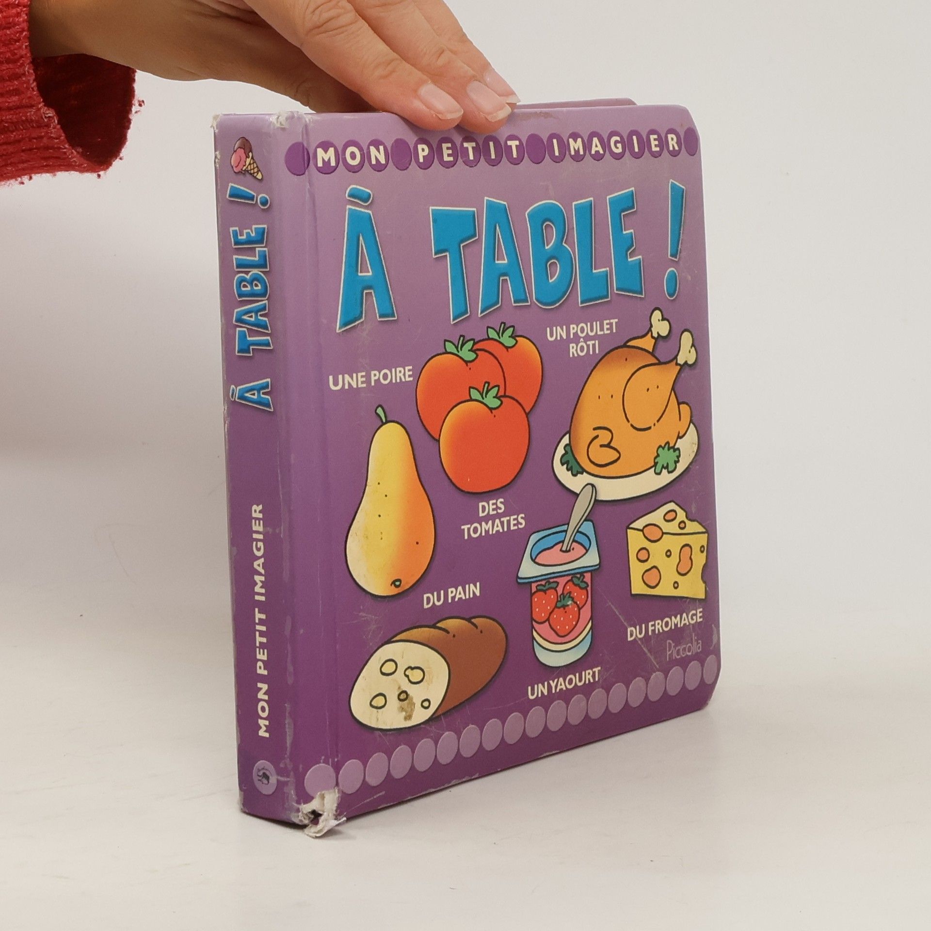 Collective Mon petit imagier: À table!