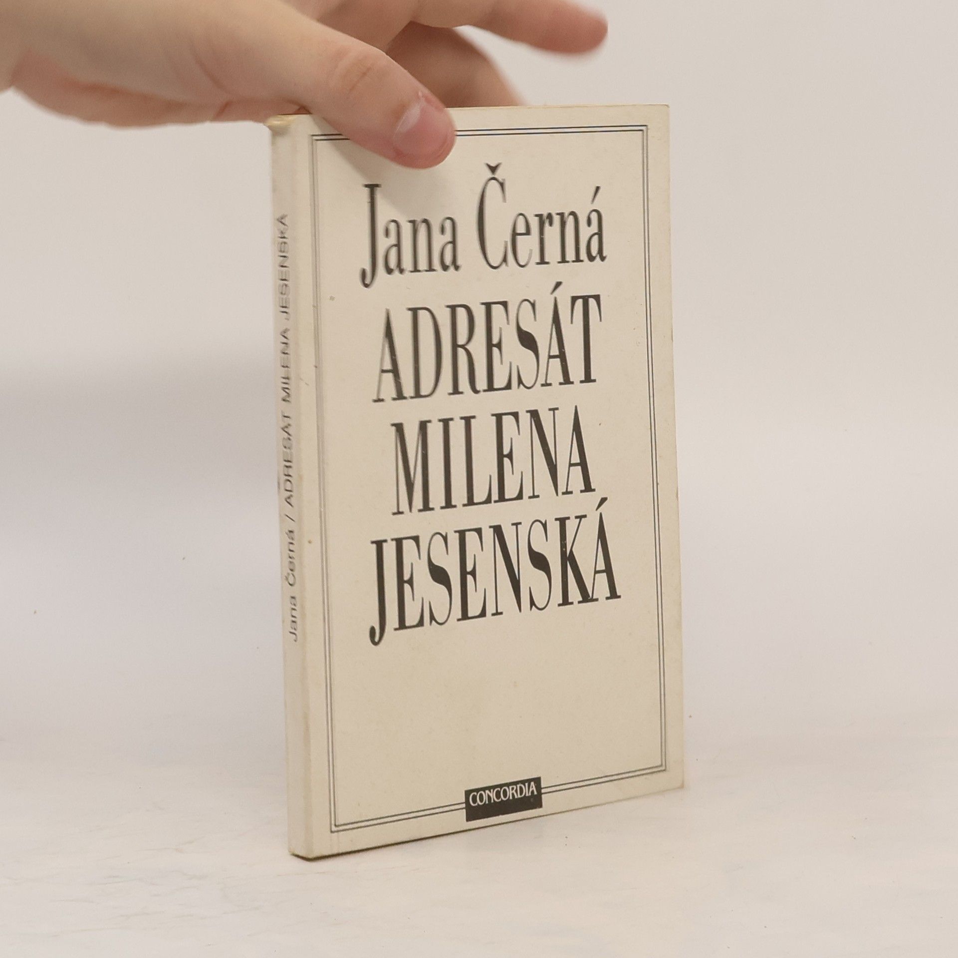 Jana Krejcarová Adresát Milena Jesenská