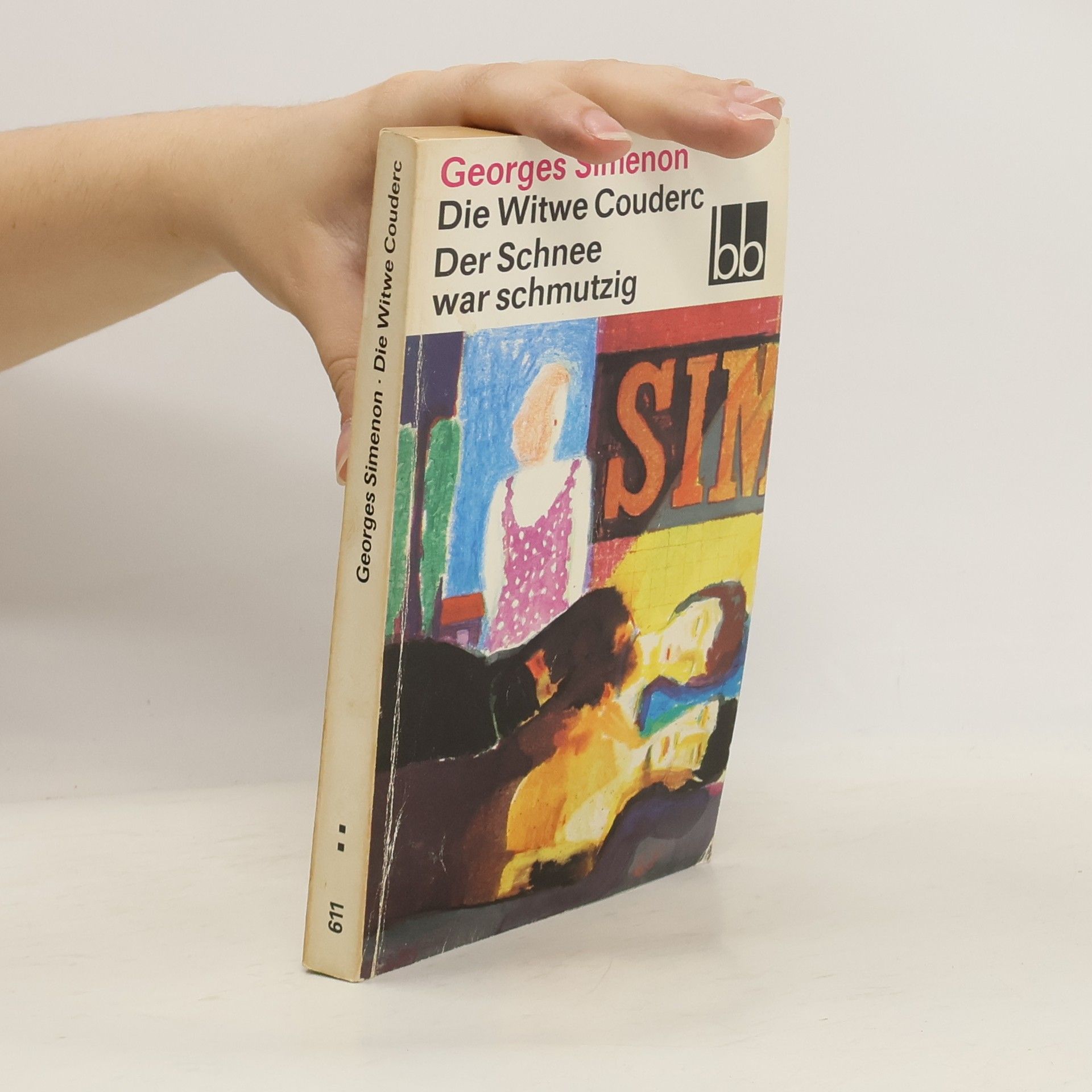 Georges Simenon Die Witwe Couderc. Der Schnee war schmutzig