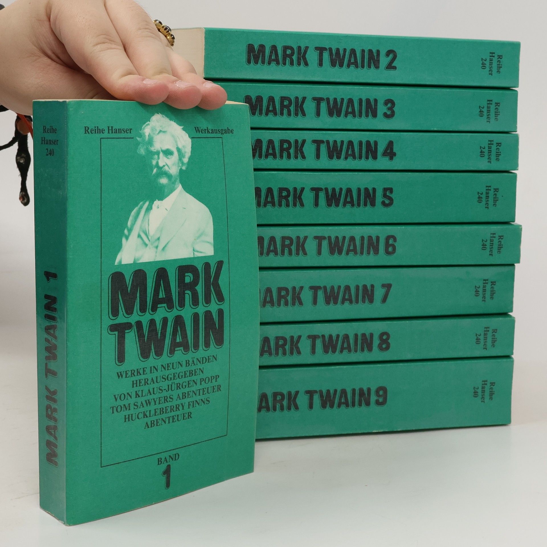 Reihe Hanser Mark Twain 1-9