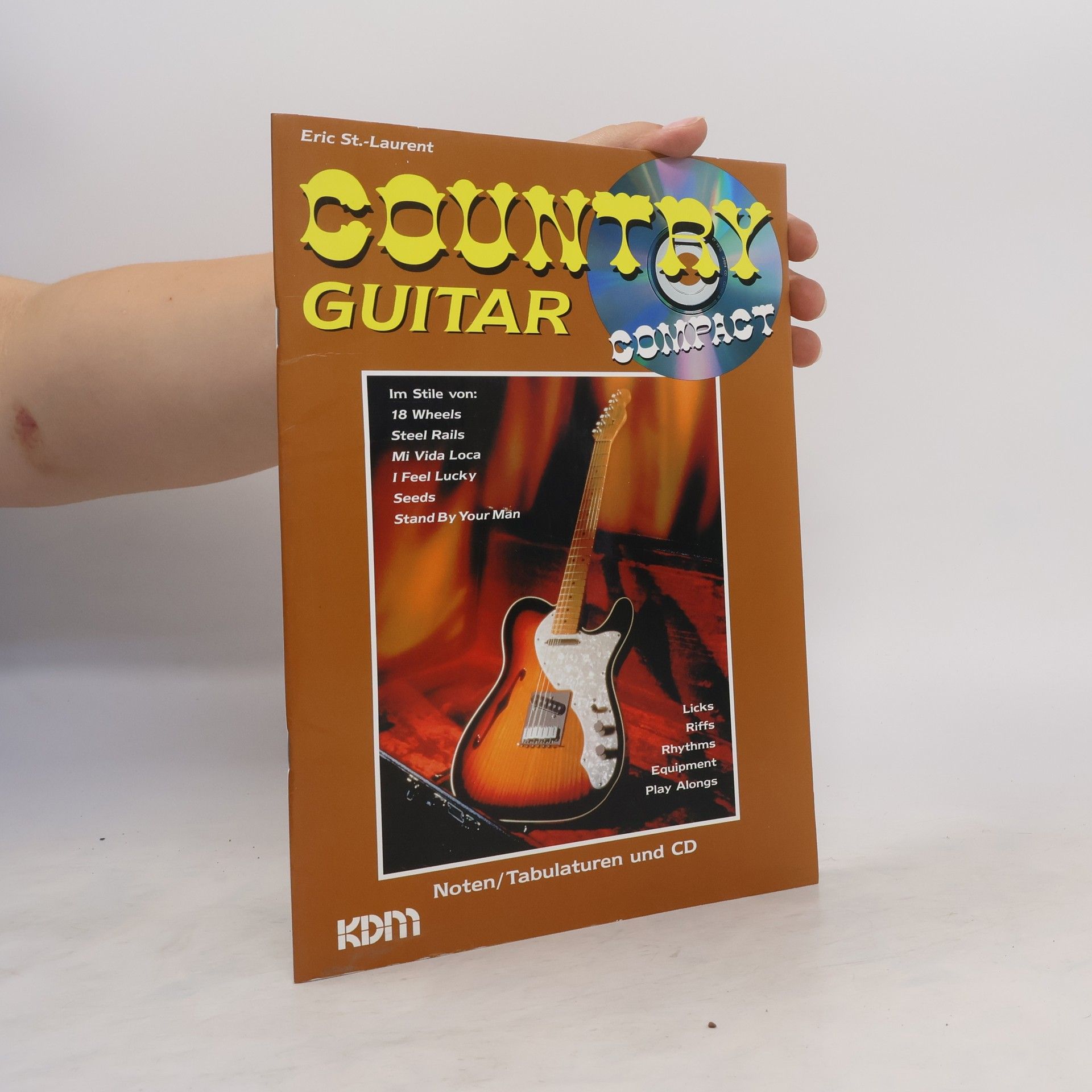 Alain De Benoist Country guitar compact