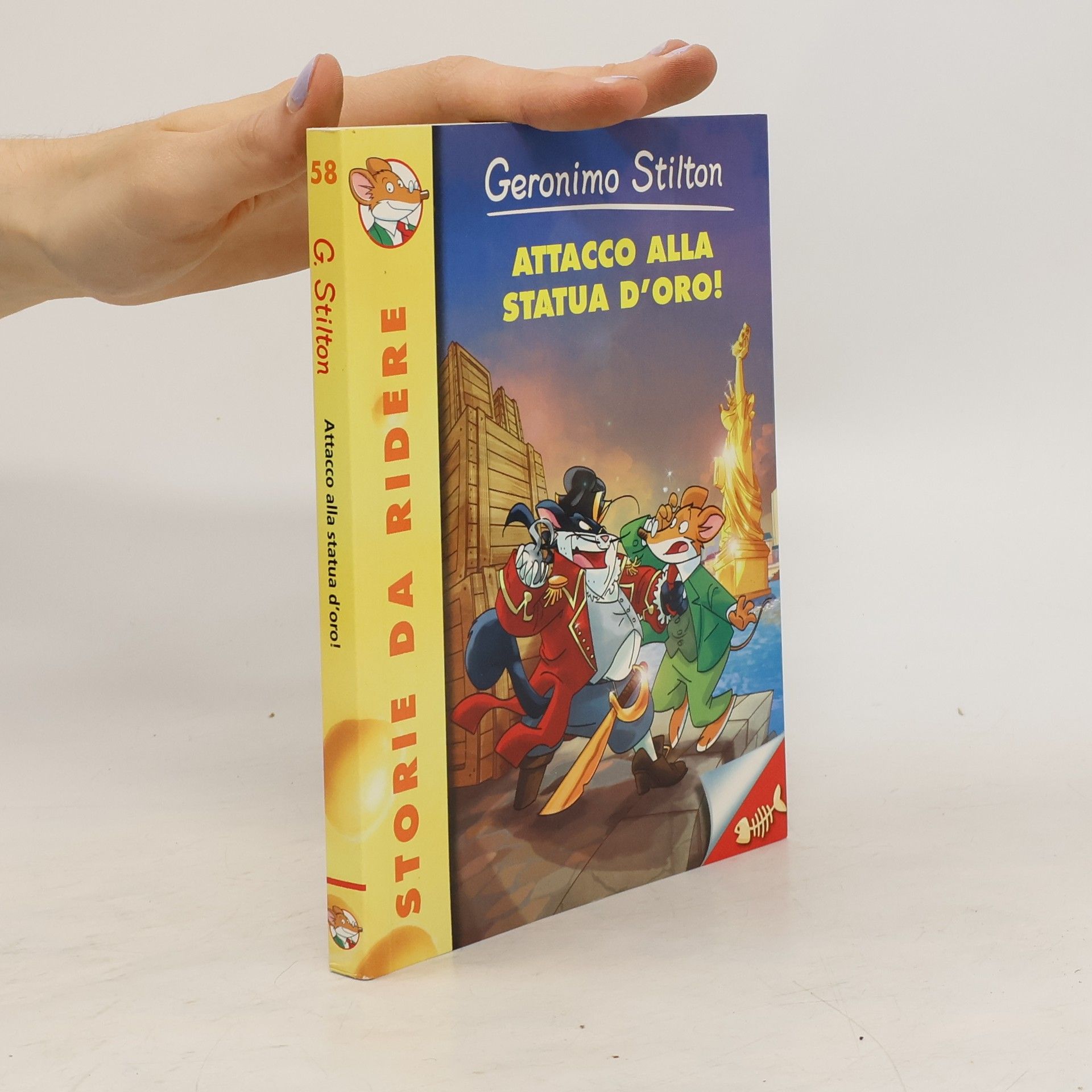 Elisabetta Dami Geronimo Stilton - 58: Attacco alla statua d'oro!