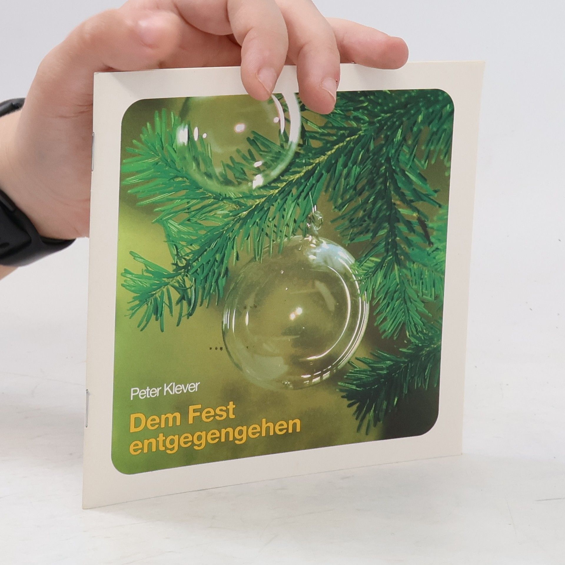 Peter Klever Dem Fest entgegengehen