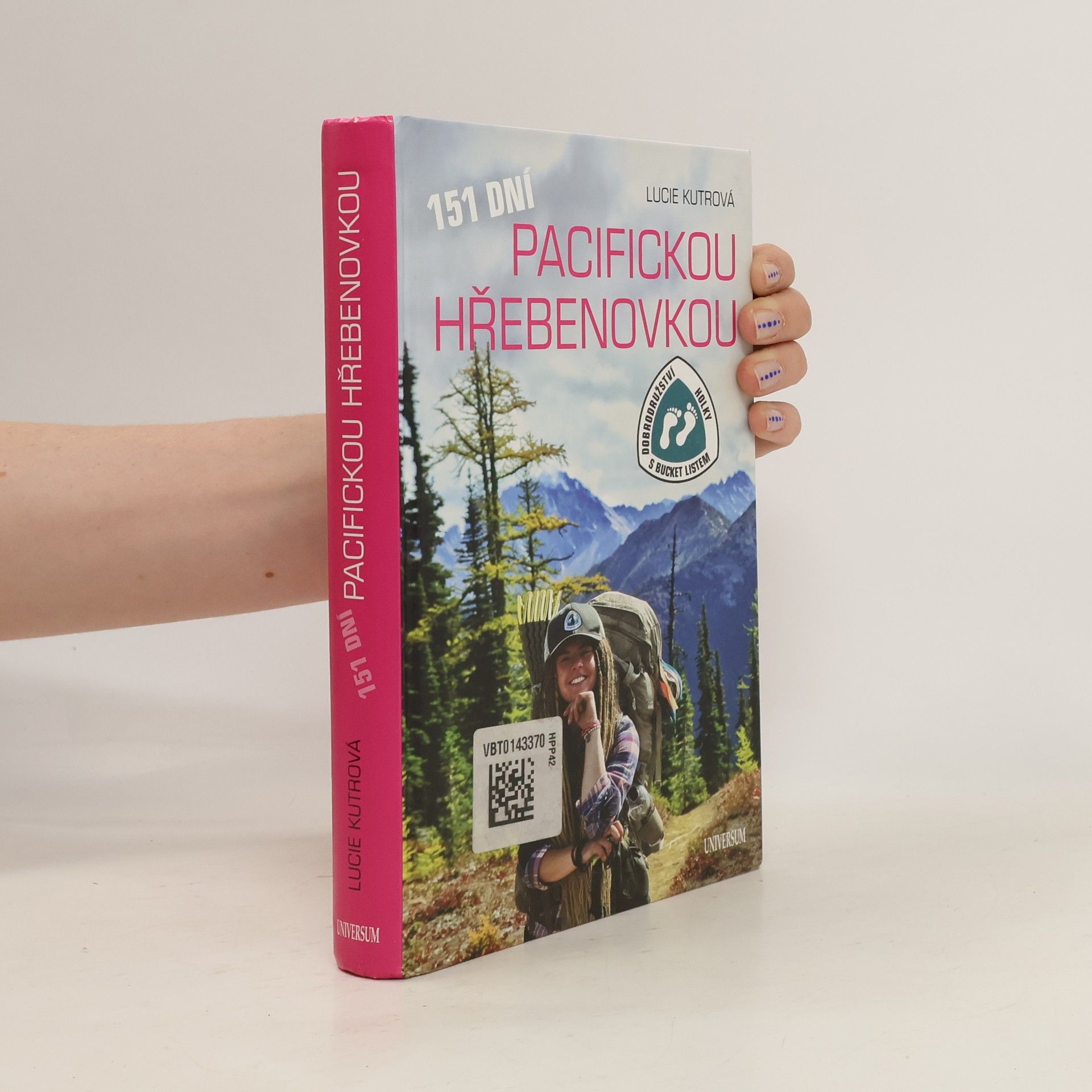 Lucie Kutrová 151 dní Pacifickou hřebenovkou