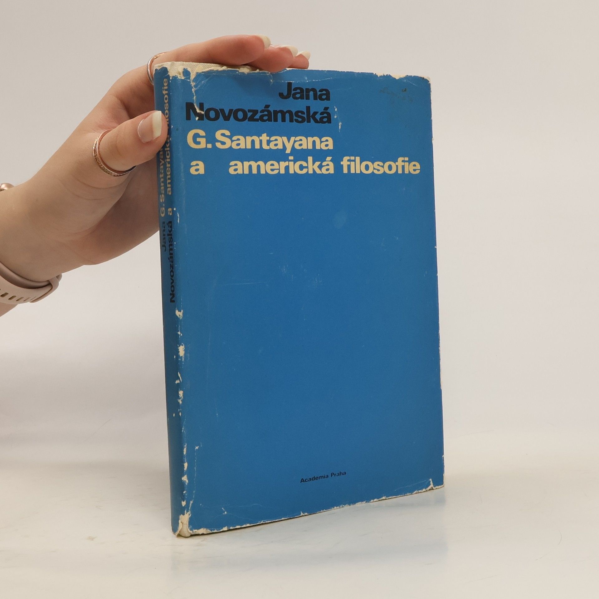 Novozámská Jana G. Santayana a americká filosofie