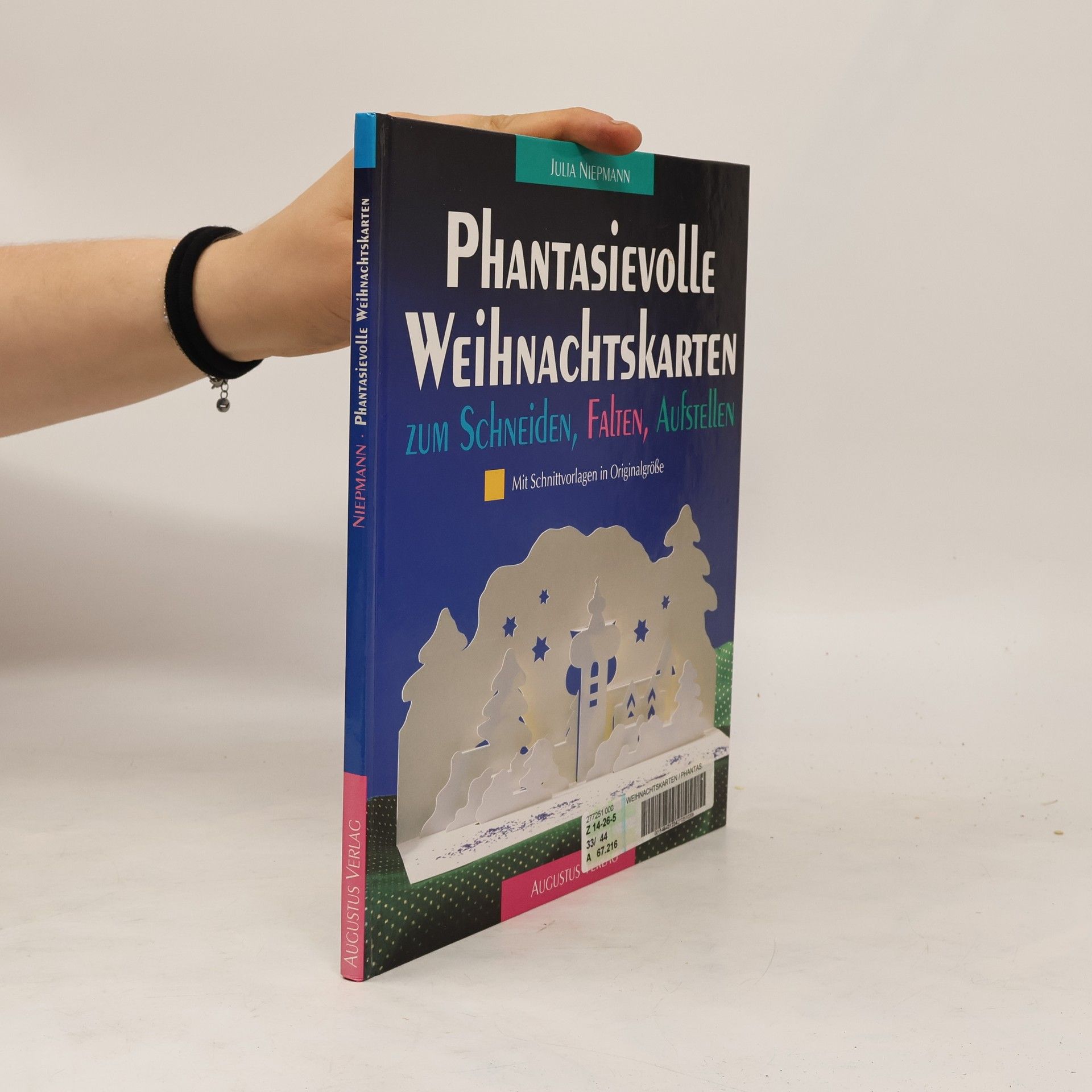 Julia Niepmann Phantasievolle Weichnachtskarten. Zum Schneideb, Falten, Aufstellen