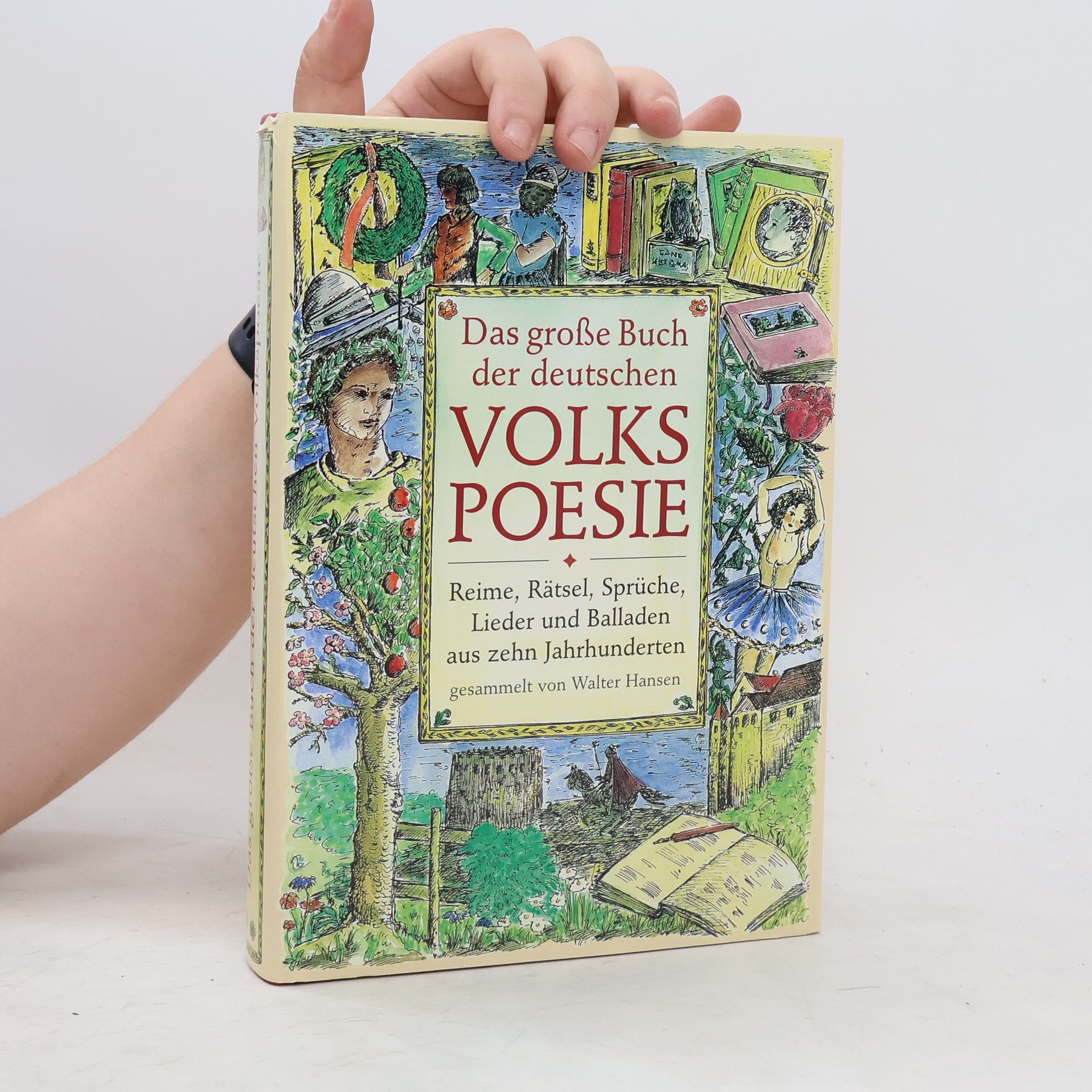 Hans-Walter Hansen Das große Buch der deutschen Volkspoesie