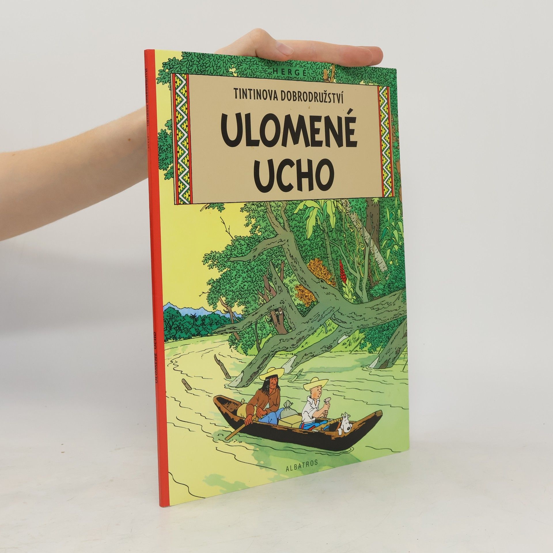Hergé Ulomené ucho