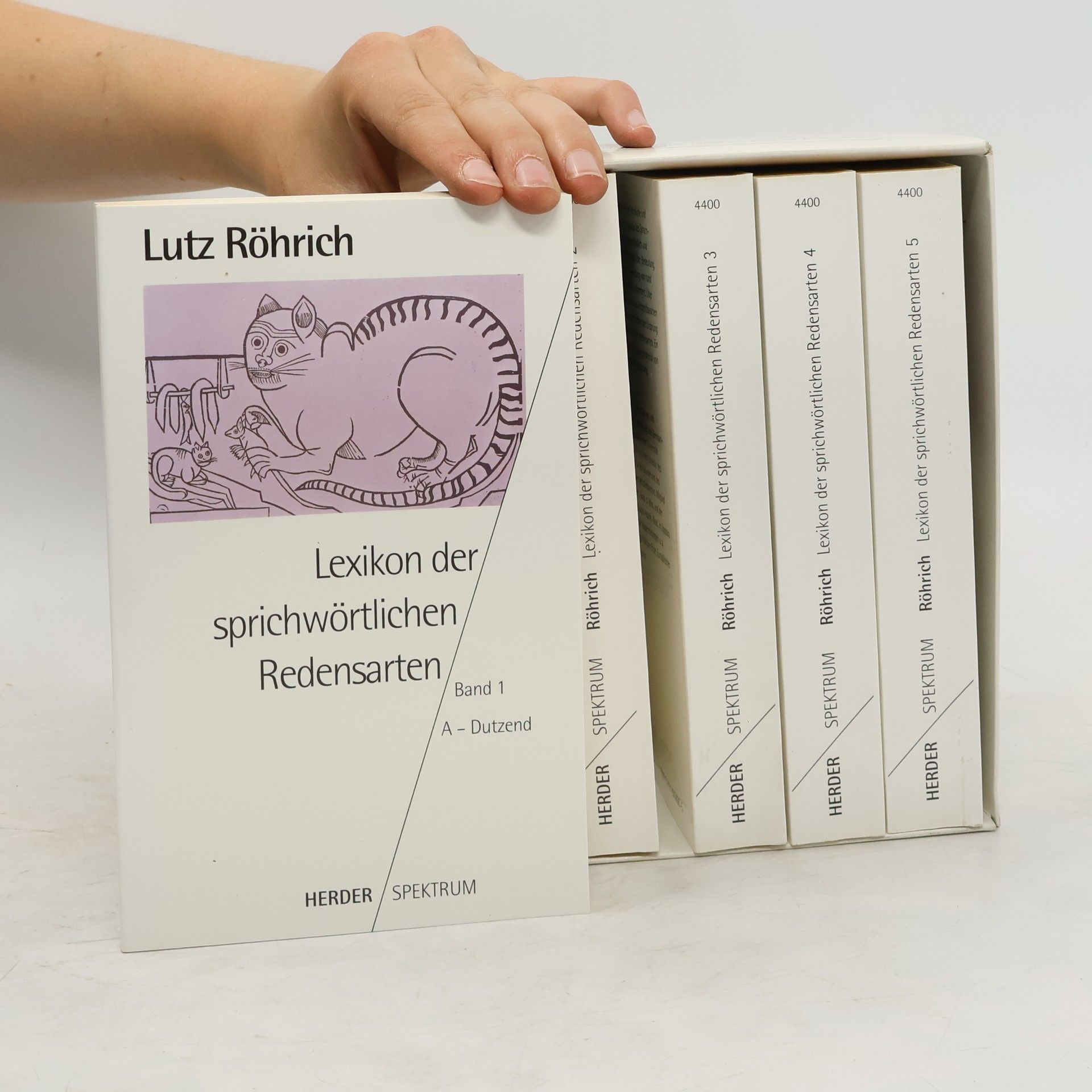 Lutz Röhrich Lexikon der sprichwörtlichen Redensarten 5. Spieß - Zylinder