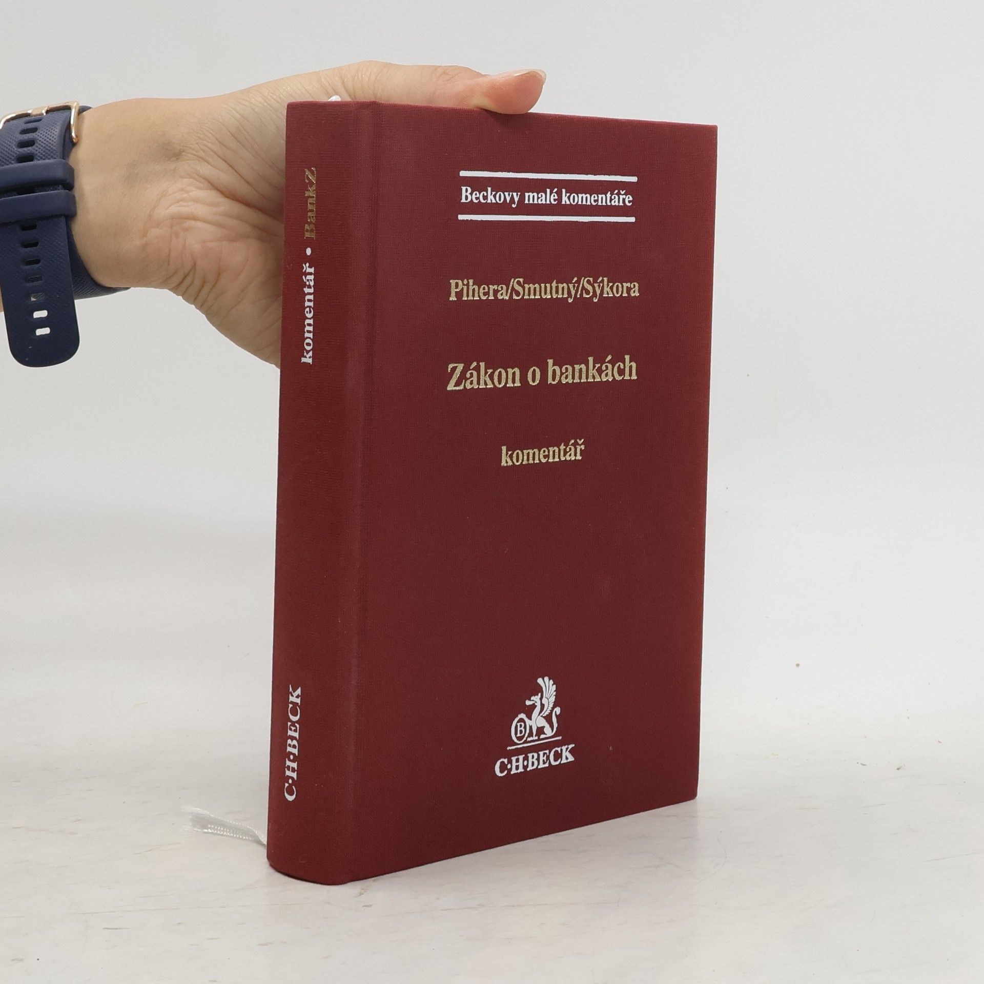 Vlastimil Pihera Zákon o bankách: komentář